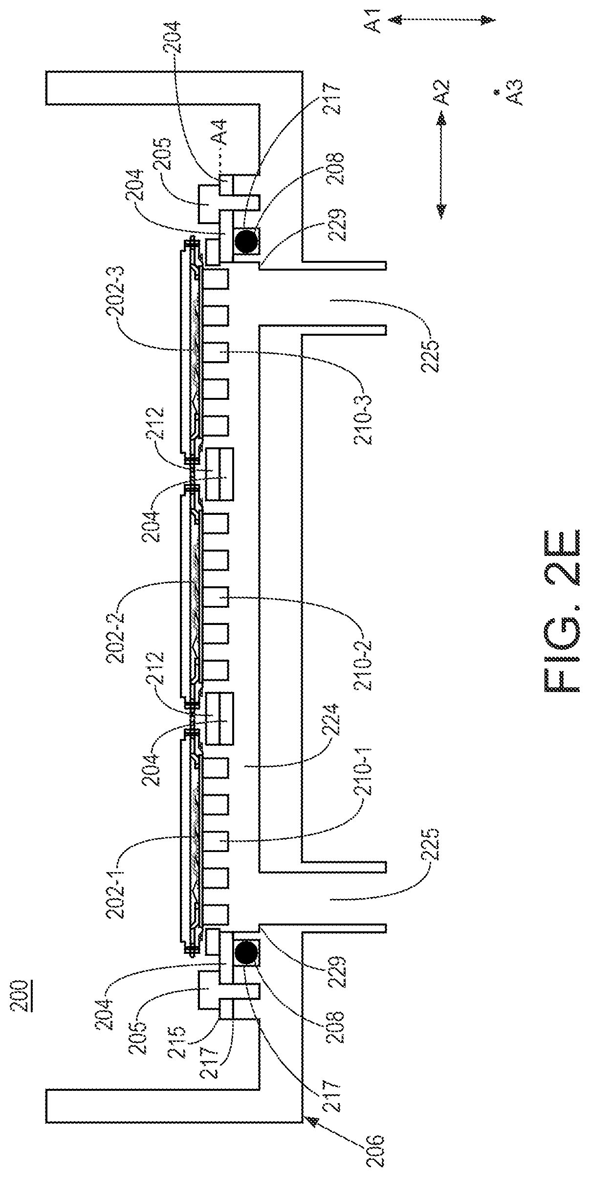 Patent US12308364 Figure 6 – Power module package for direct cooling multiple power modules