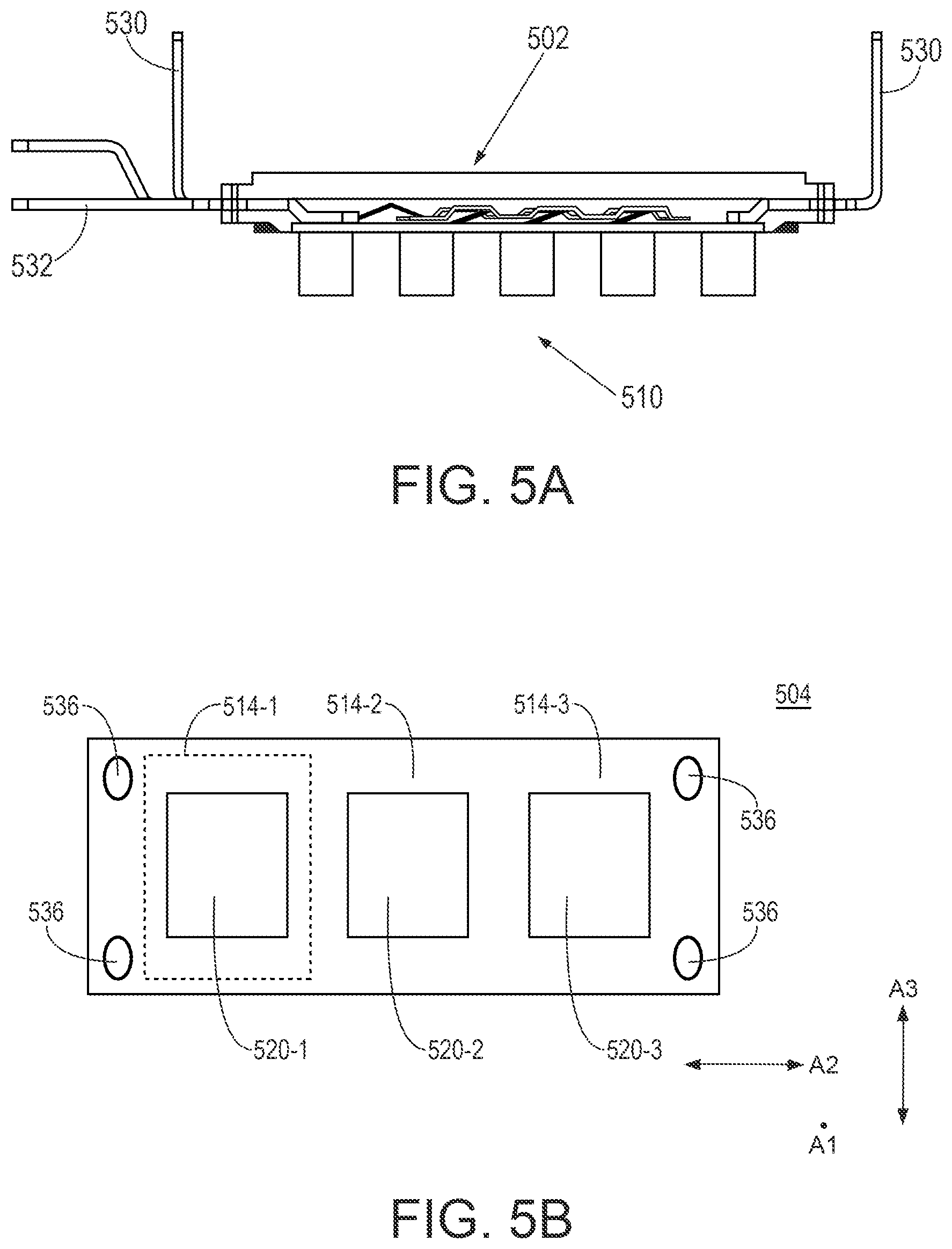 Patent US12308364 Figure 9 – Power module package for direct cooling multiple power modules