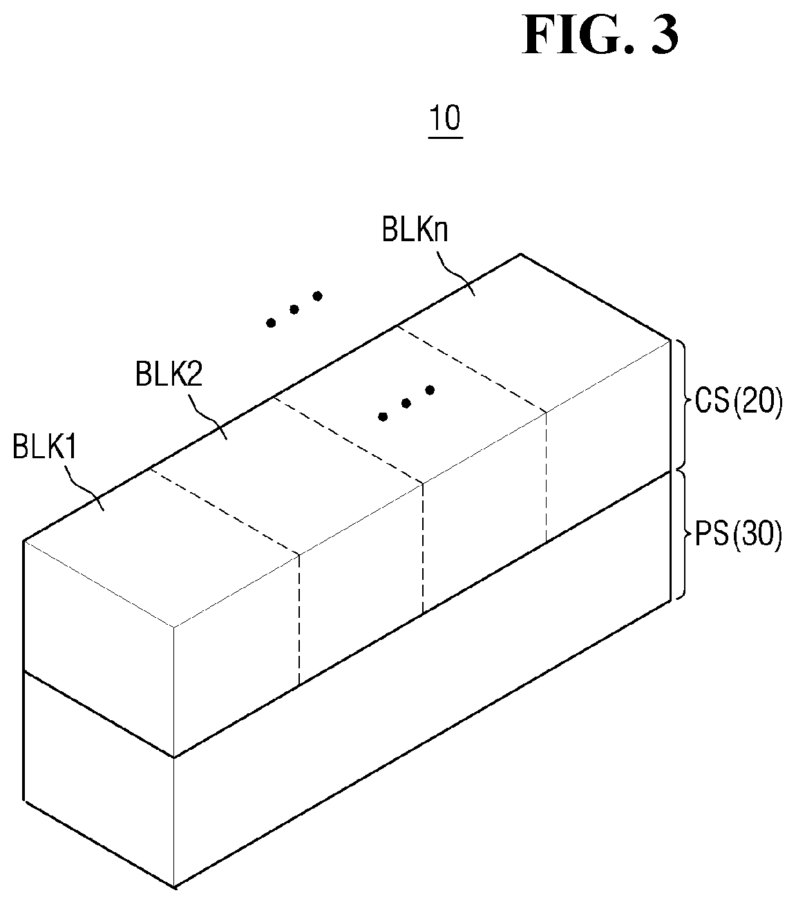 Patent US12308367 Figure 3 – Nonvolatile memory device with openings in the substrate and nonvolatile memory system including the same