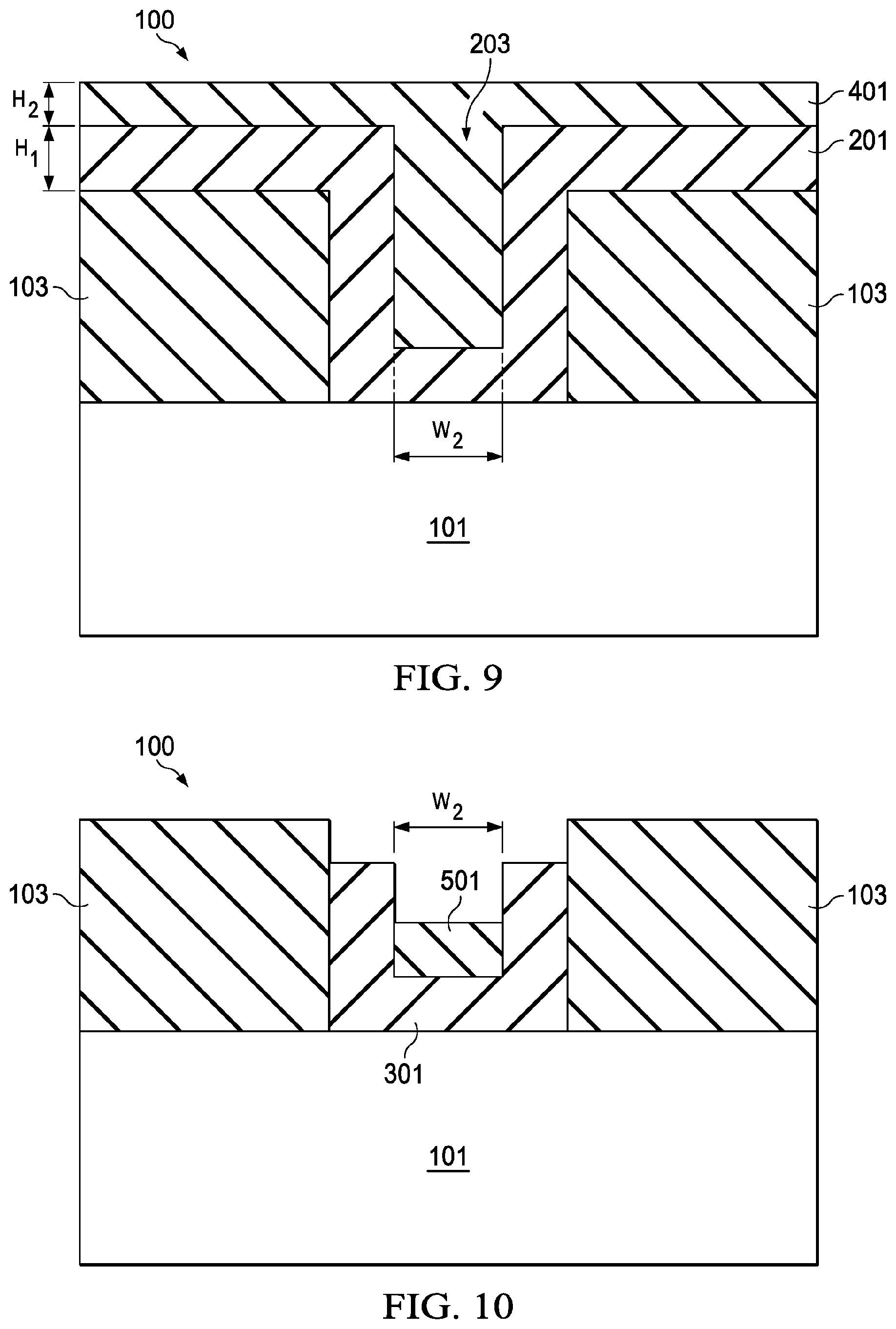 Patent US12308368 Figure 5 – Method for non-resist nanolithography