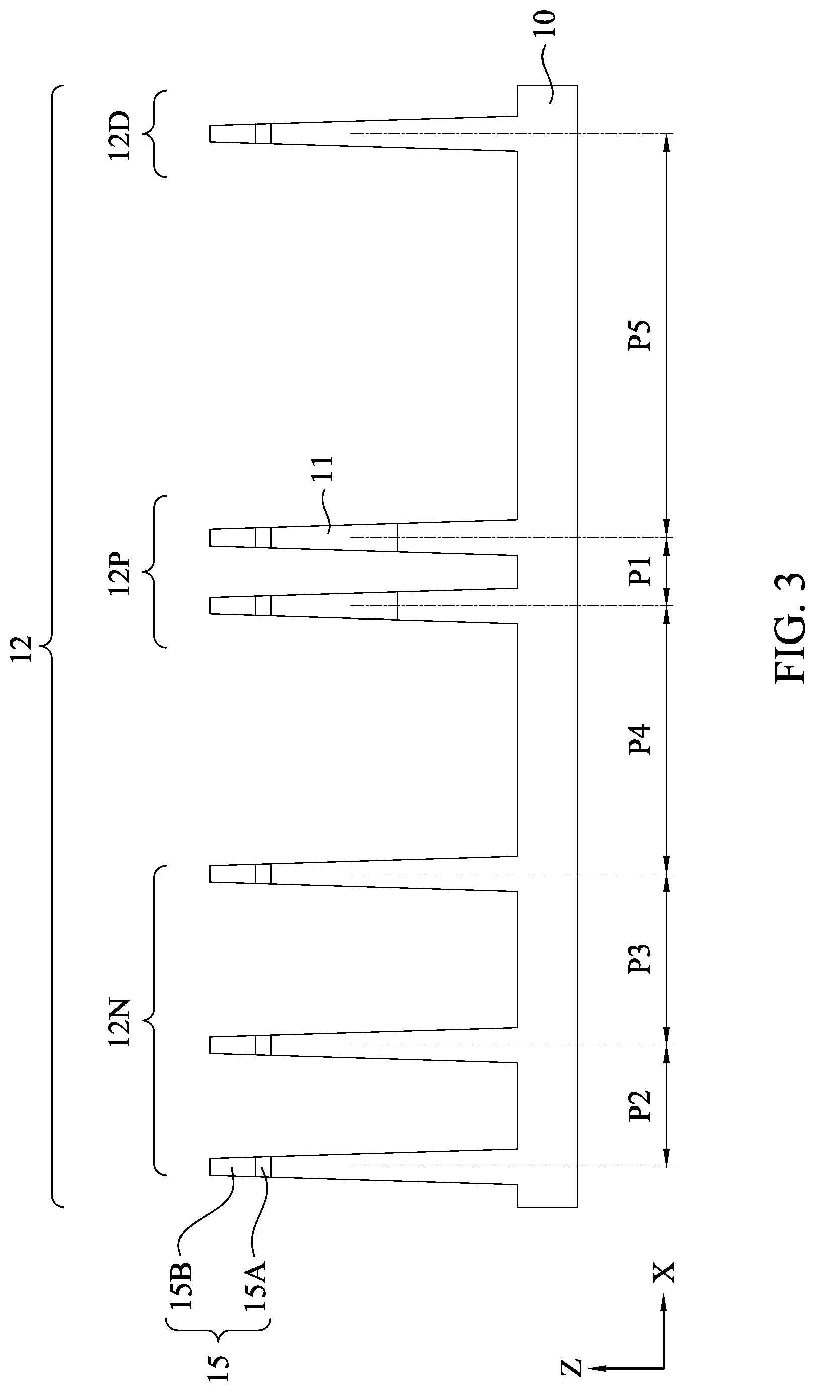 Patent US12308369 Figure 3 – Method of manufacturing a semiconductor device and a semiconductor device