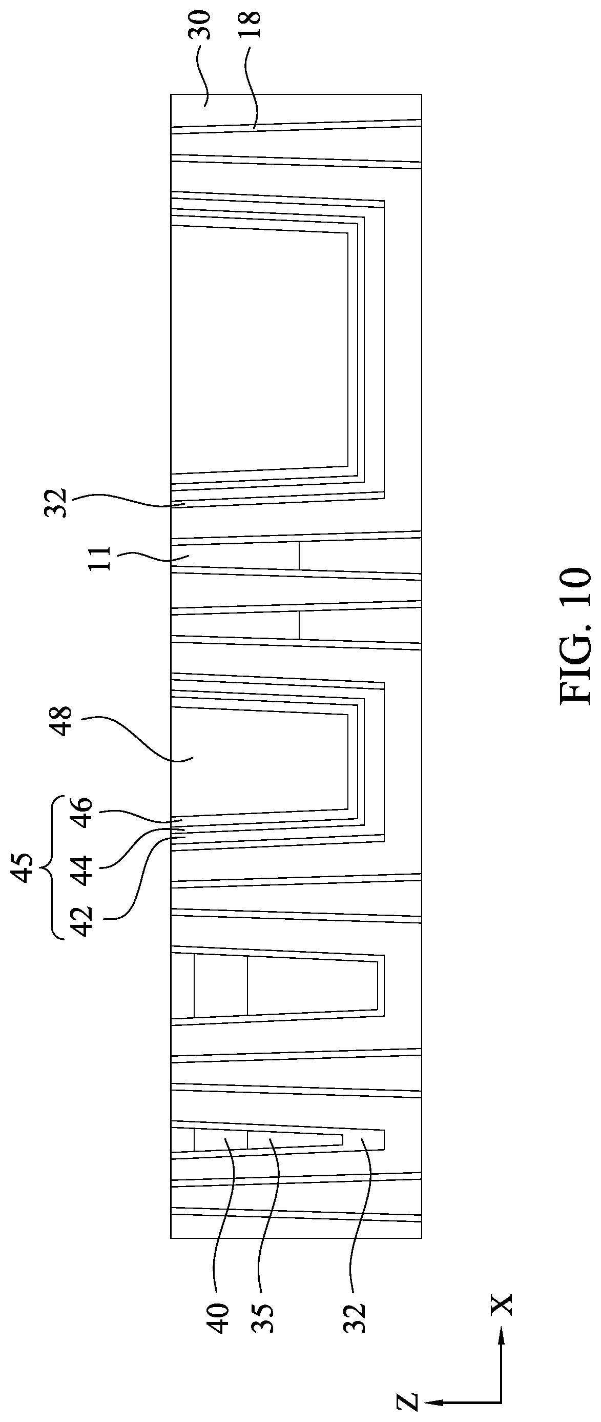 Patent US12308369 Figure 10 – Method of manufacturing a semiconductor device and a semiconductor device