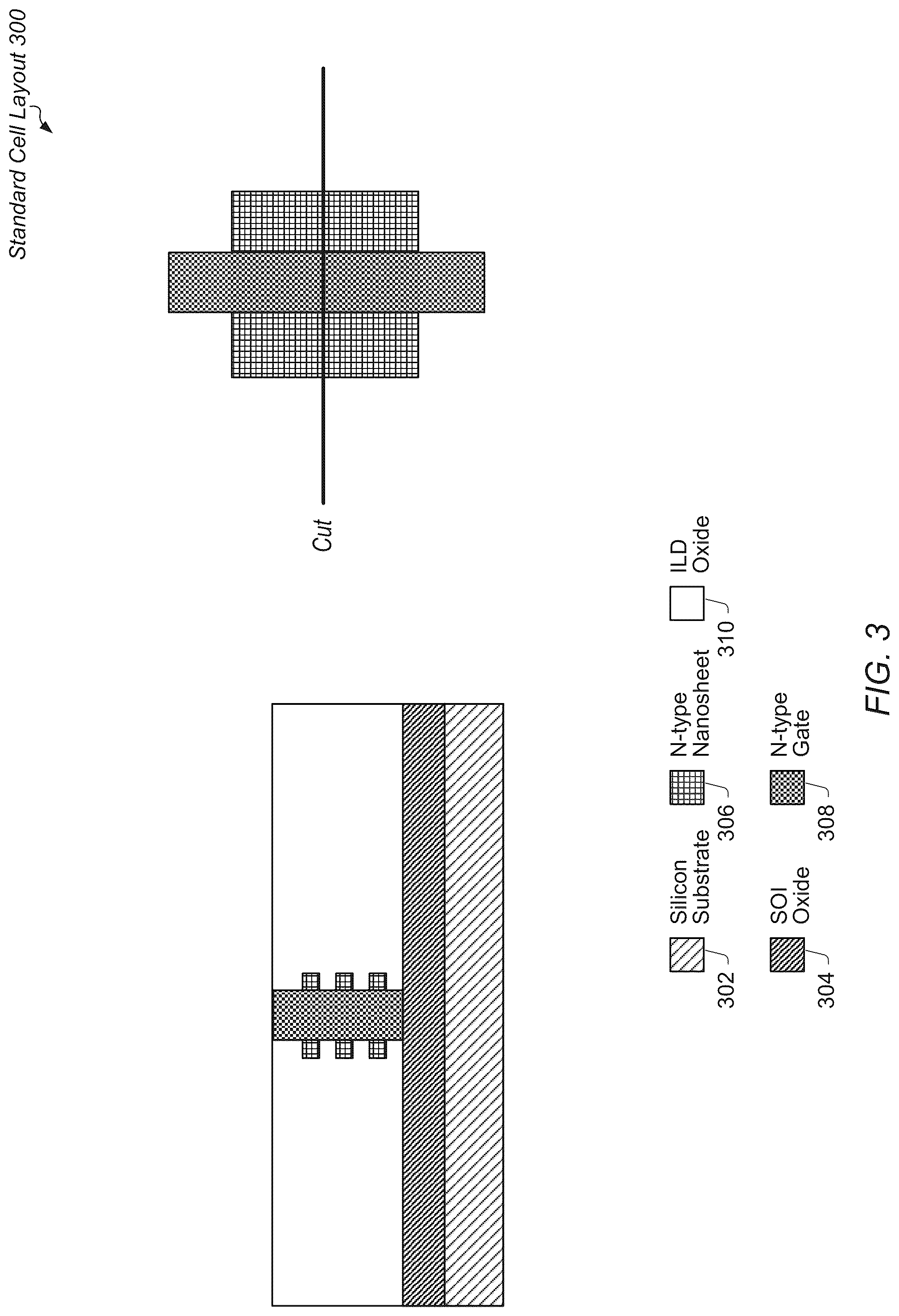 Patent US12308370 Figure 3 – Cross field effect transistors (XFETs) in integrated circuits