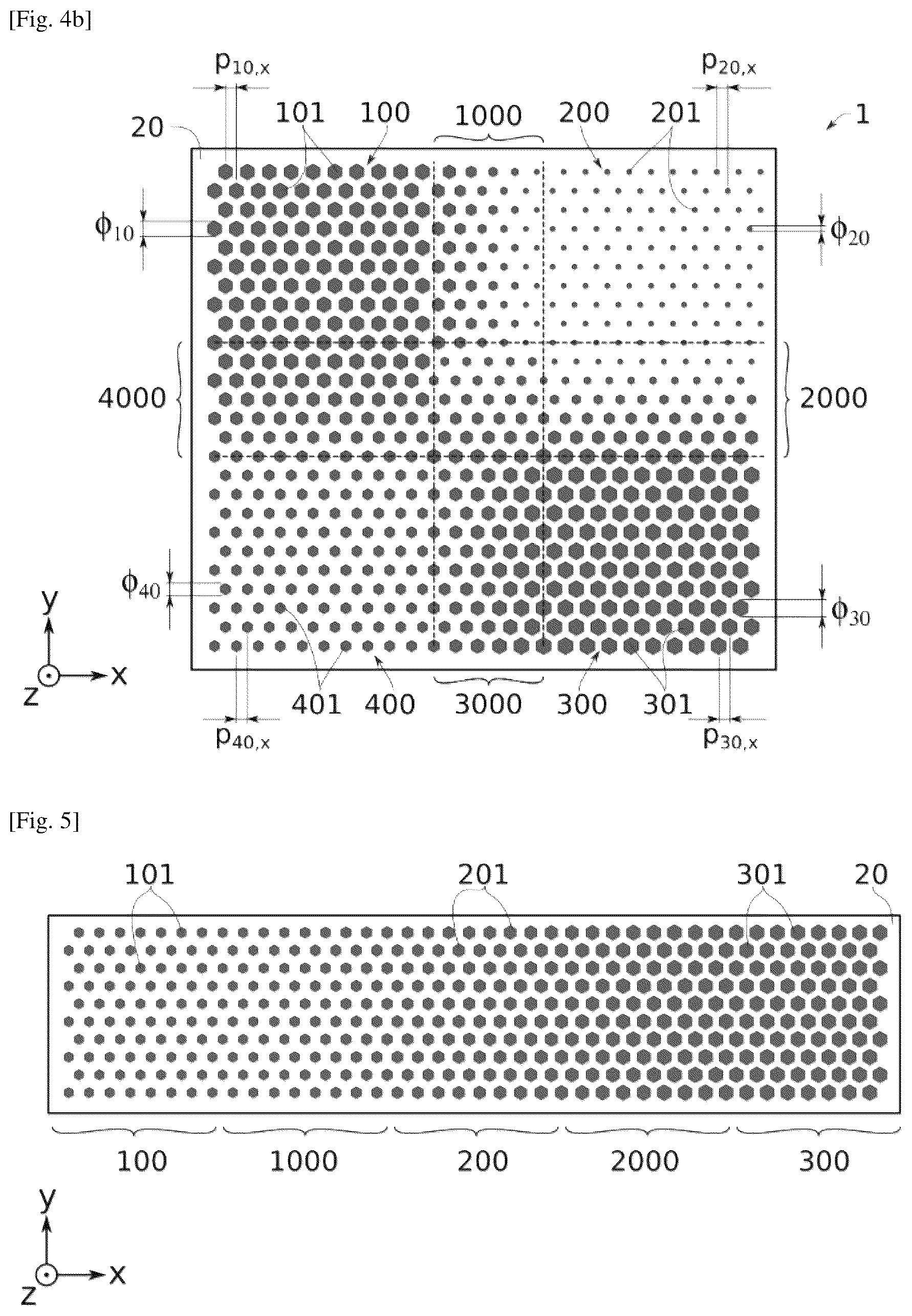 Patent US12308373 Figure 4 – Optoelectronic device with transition areas