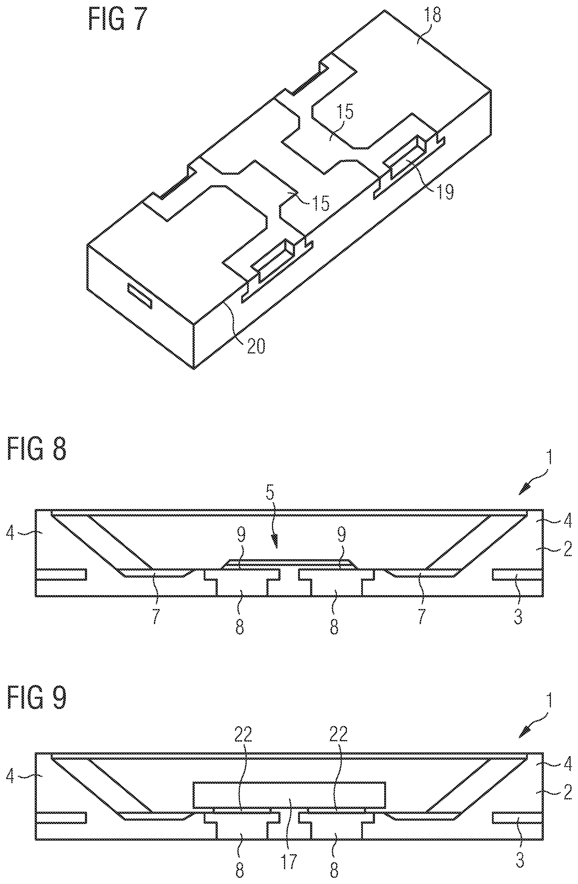 Patent US12308374 Figure 4 – Radiation-emitting component and method for producing same