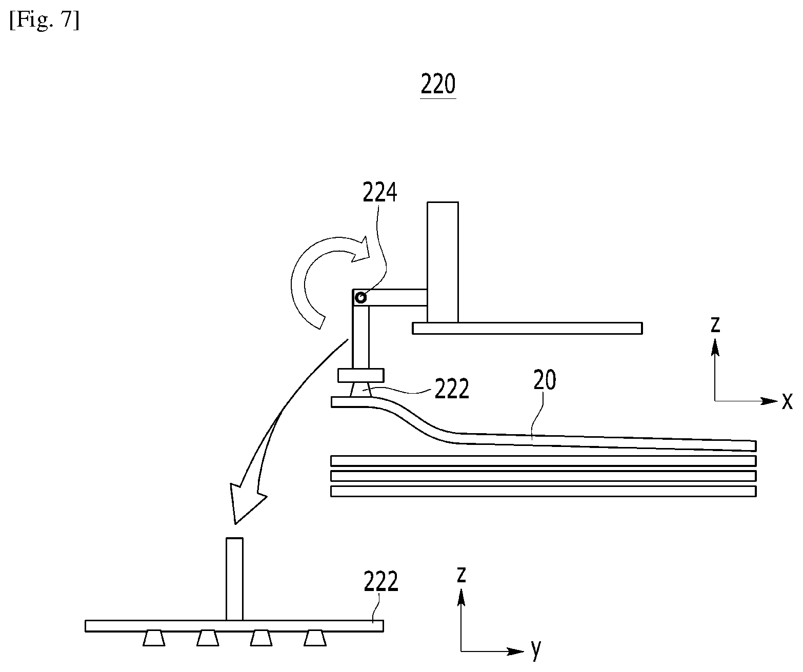Patent US12308376 Figure 7 – Electrode packaging device and method