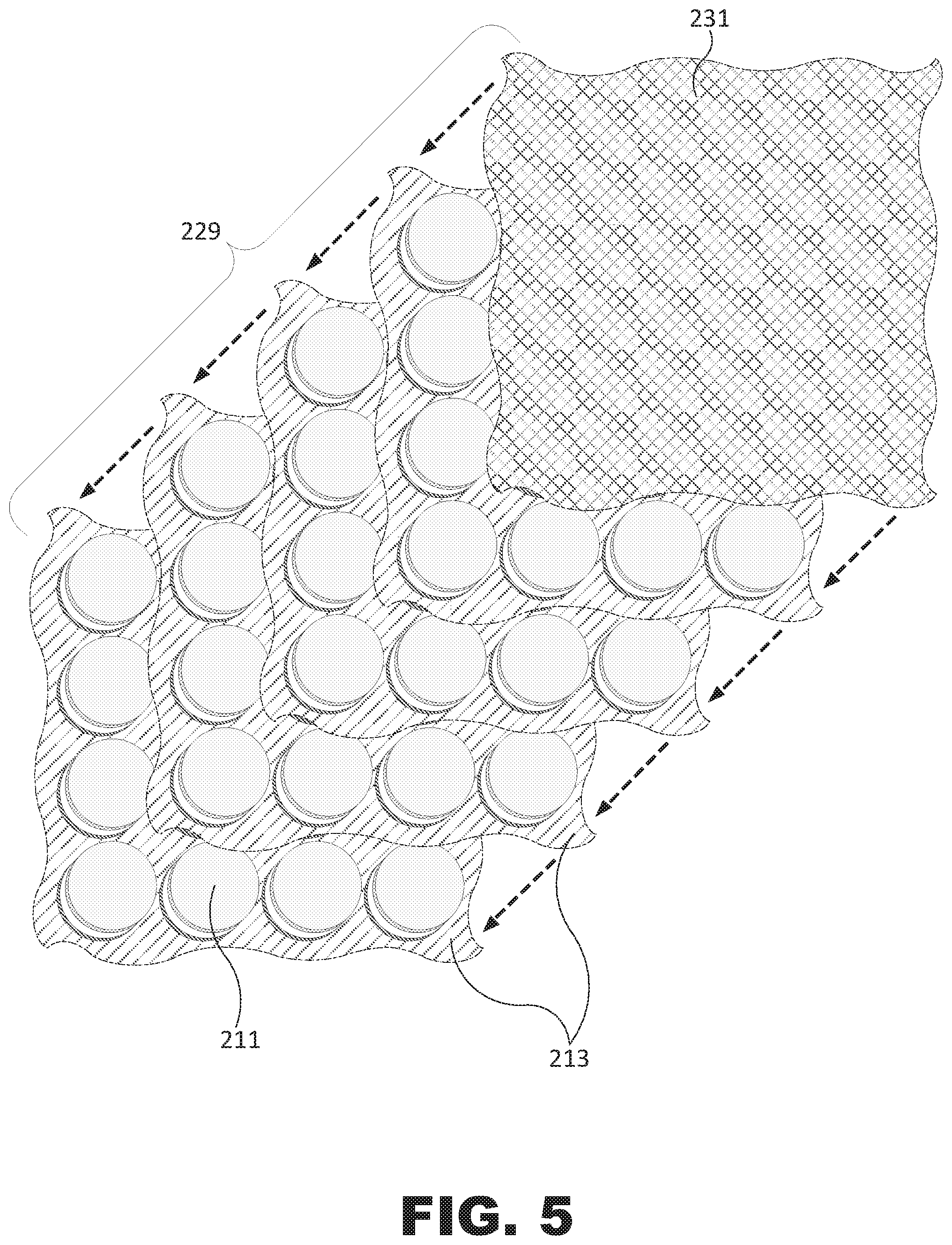 Patent US12308391 Figure 5 – Segmented cell architecture for solid state batteries