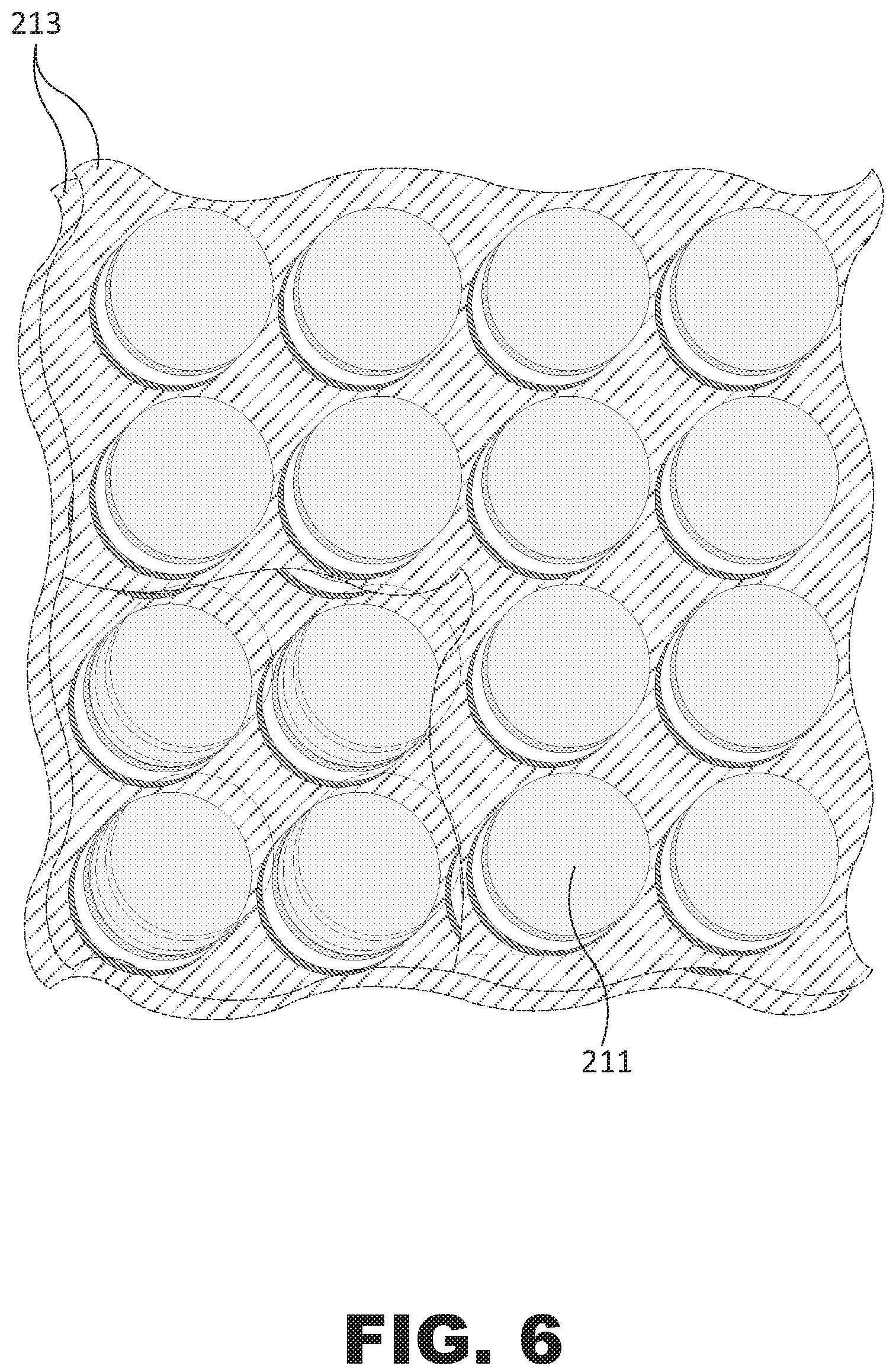 Patent US12308391 Figure 6 – Segmented cell architecture for solid state batteries