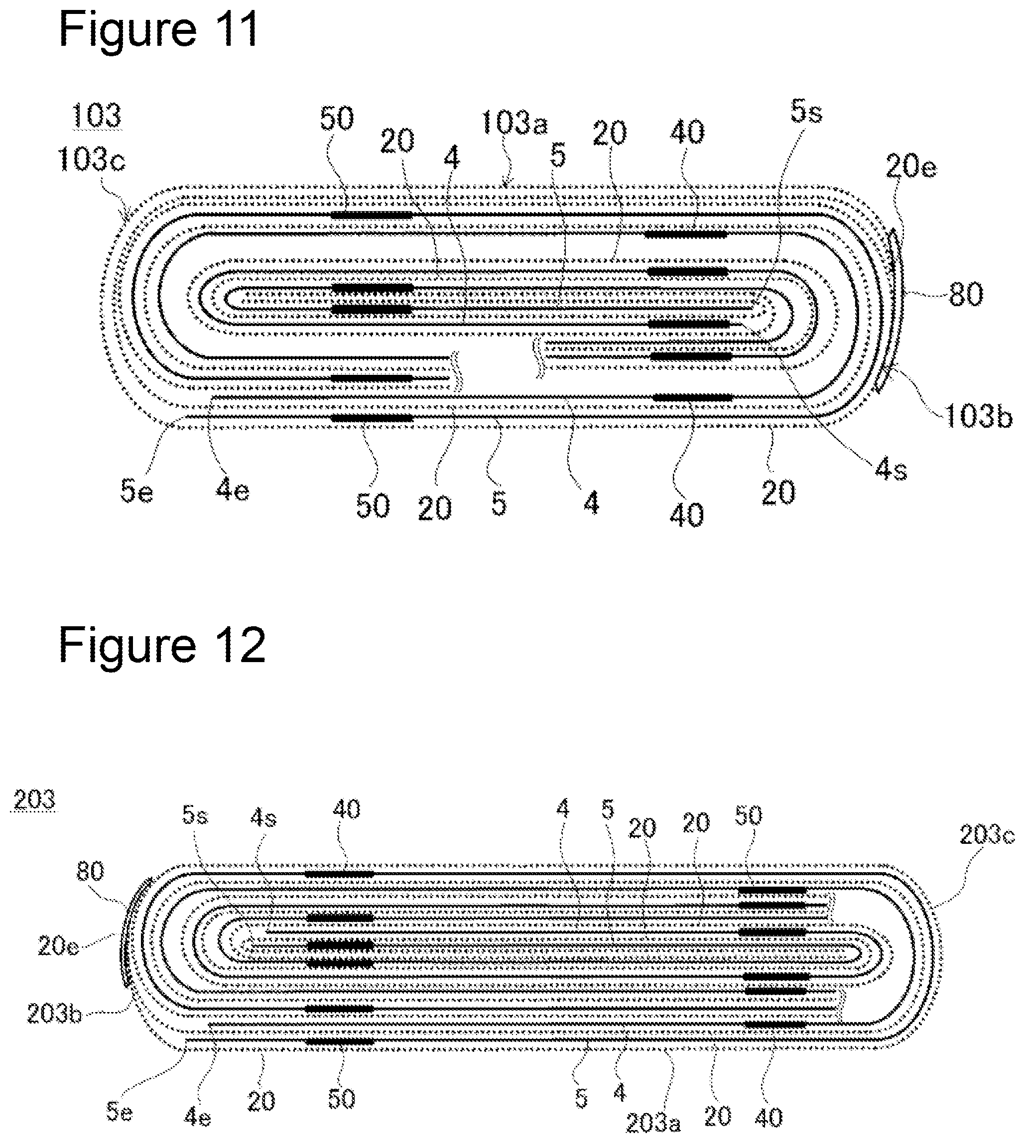 Patent US12308394 Figure 8 – Rectangular secondary battery
