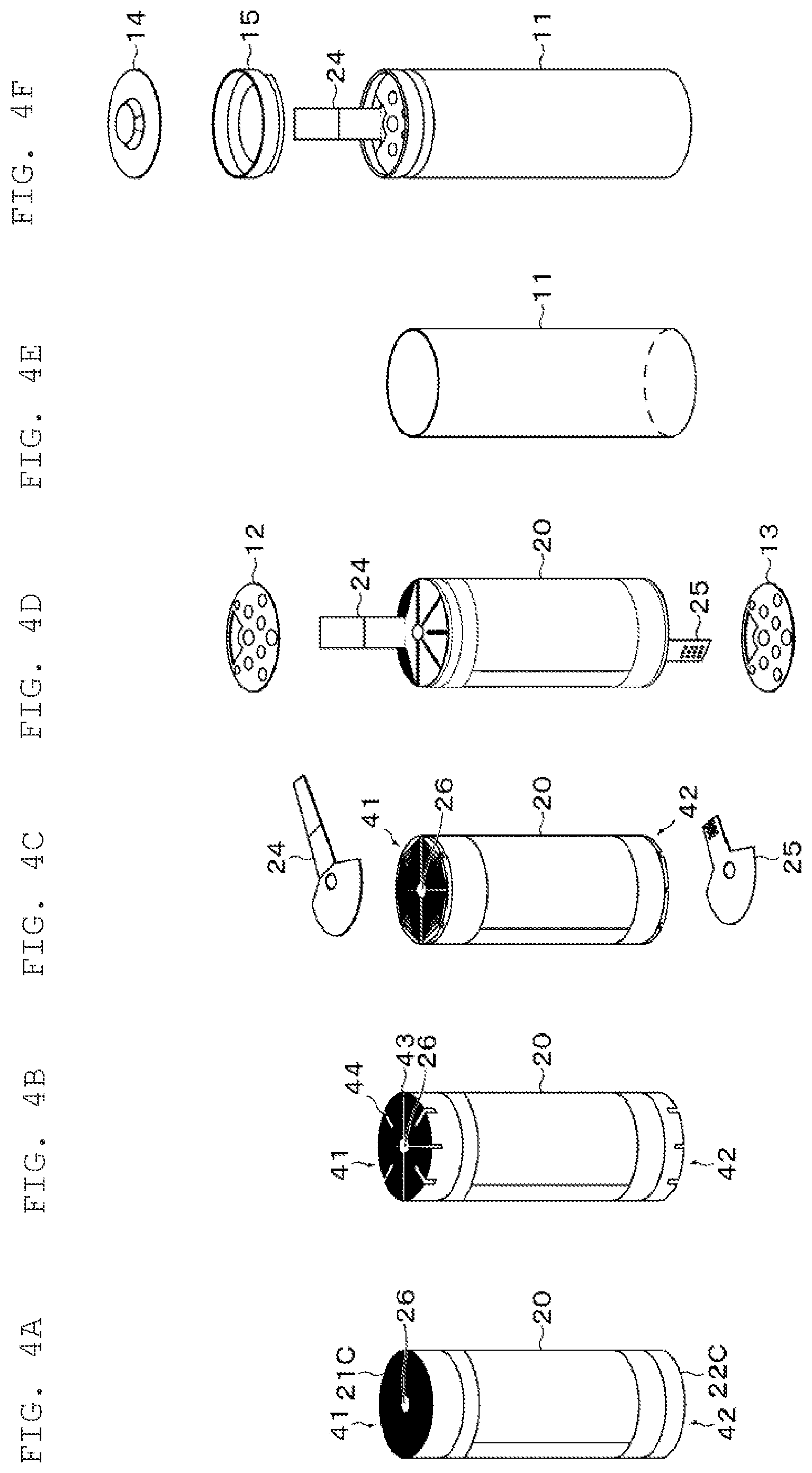 Patent US12308395 Figure 4 – Secondary battery, battery pack, electronic device, electric tool, electric aircraft, and electric vehicle