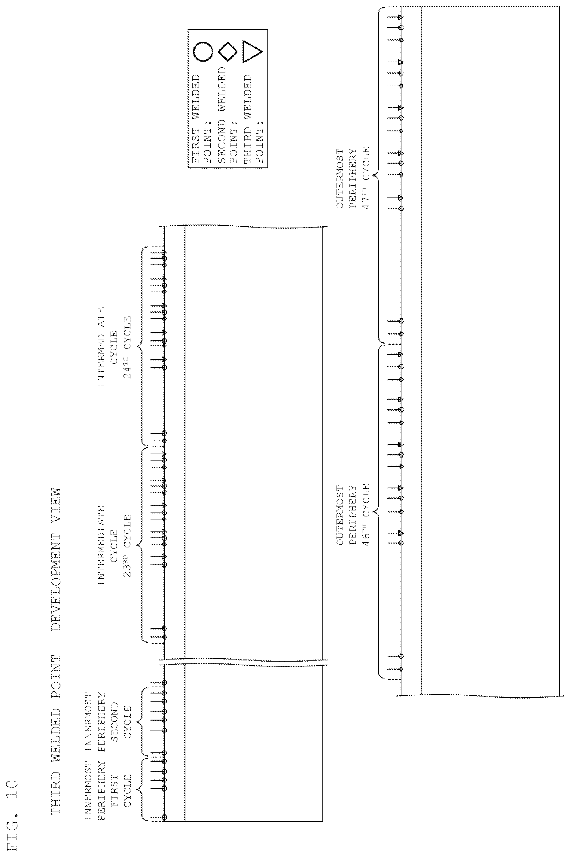 Patent US12308395 Figure 10 – Secondary battery, battery pack, electronic device, electric tool, electric aircraft, and electric vehicle