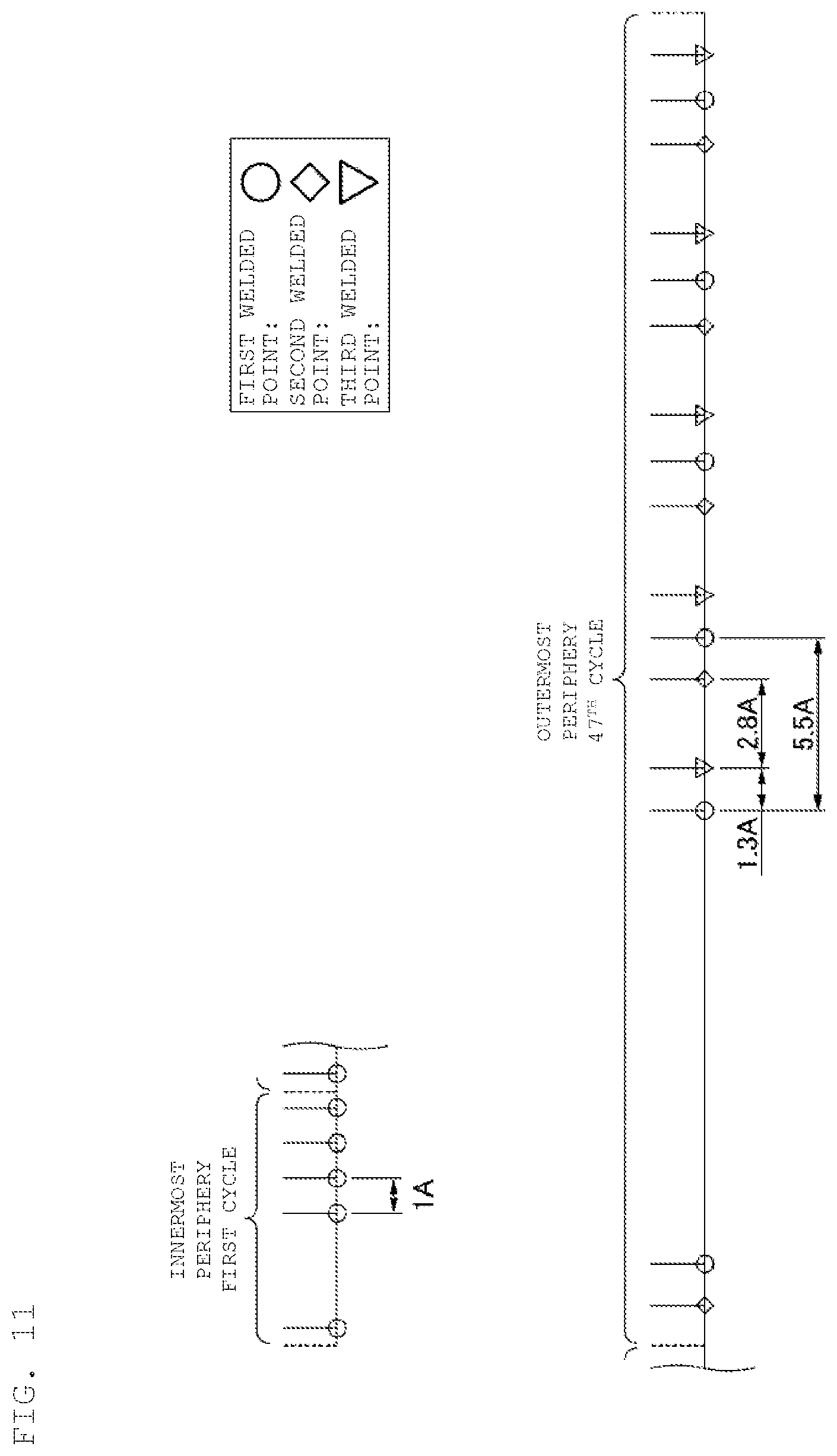 Patent US12308395 Figure 11 – Secondary battery, battery pack, electronic device, electric tool, electric aircraft, and electric vehicle