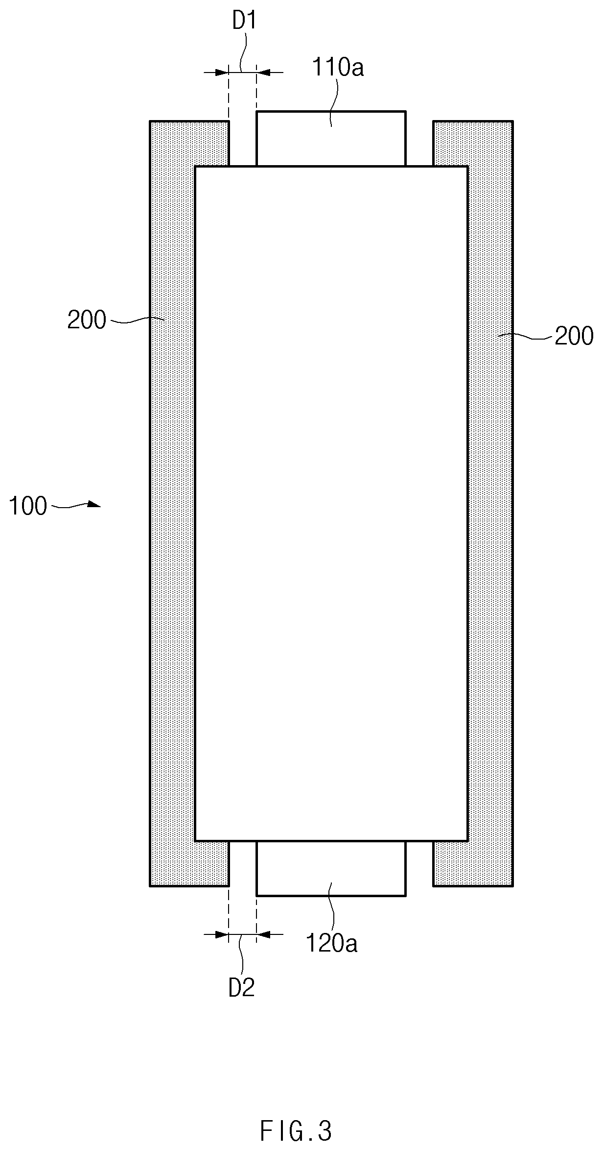 Patent US12308398 Figure 3 – Secondary battery and battery pack including the same