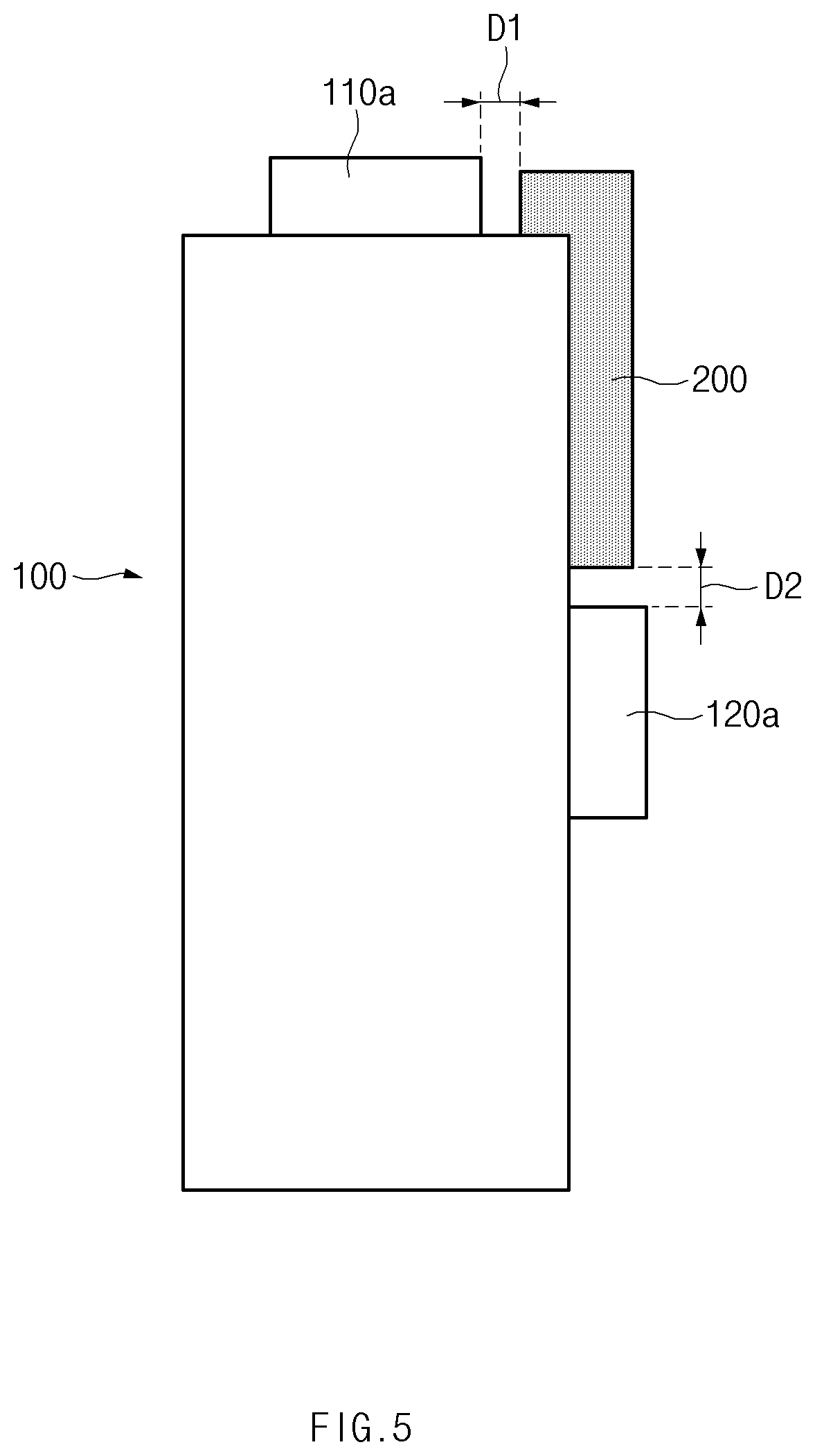 Patent US12308398 Figure 5 – Secondary battery and battery pack including the same