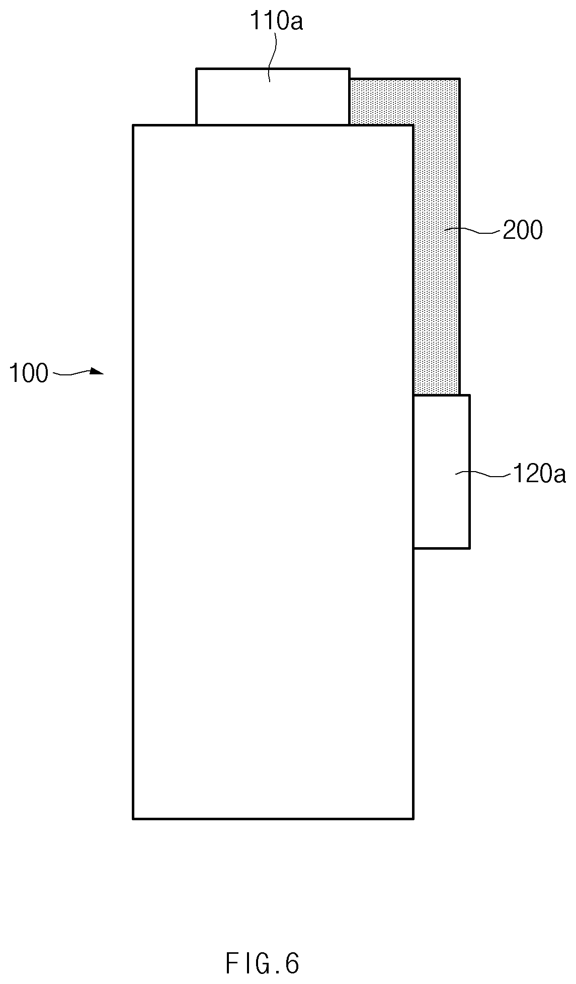 Patent US12308398 Figure 6 – Secondary battery and battery pack including the same