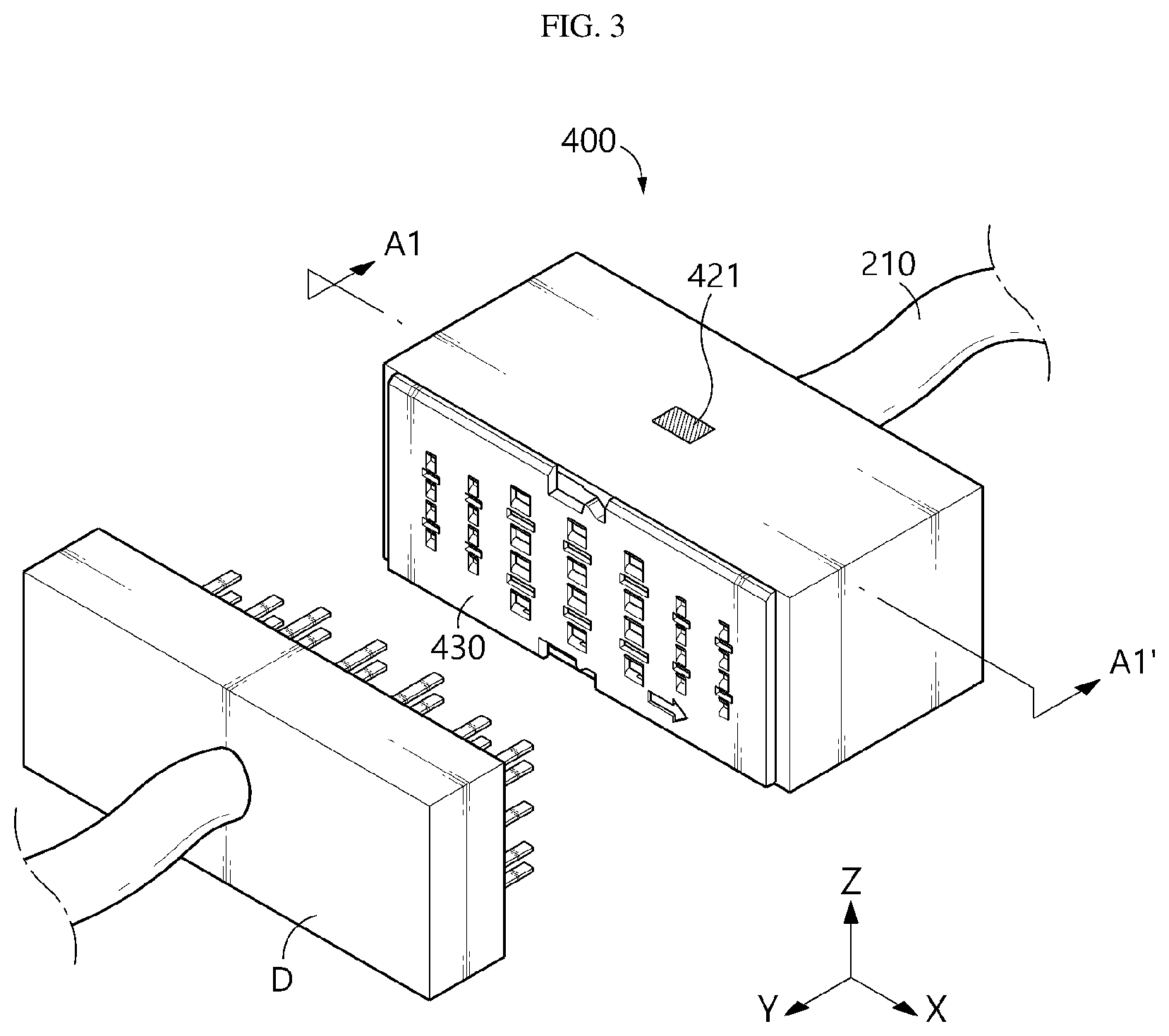 Patent US12308400 Figure 3 – Battery pack