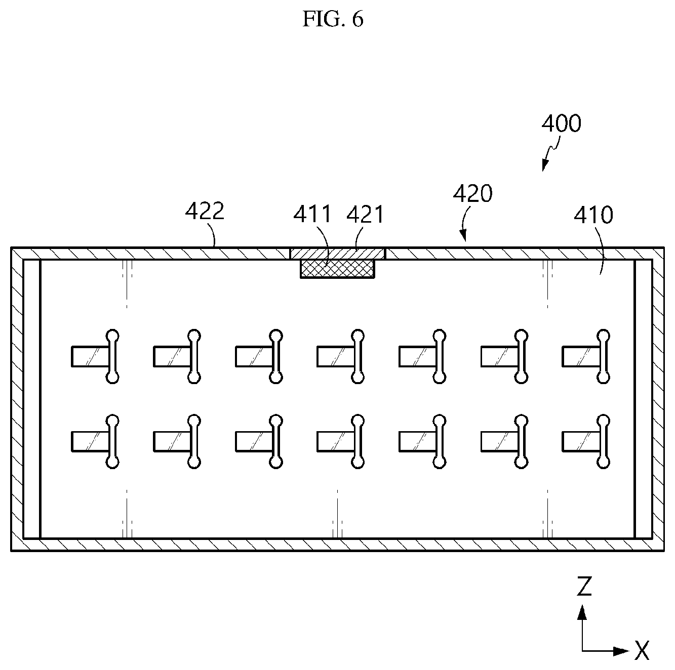 Patent US12308400 Figure 6 – Battery pack