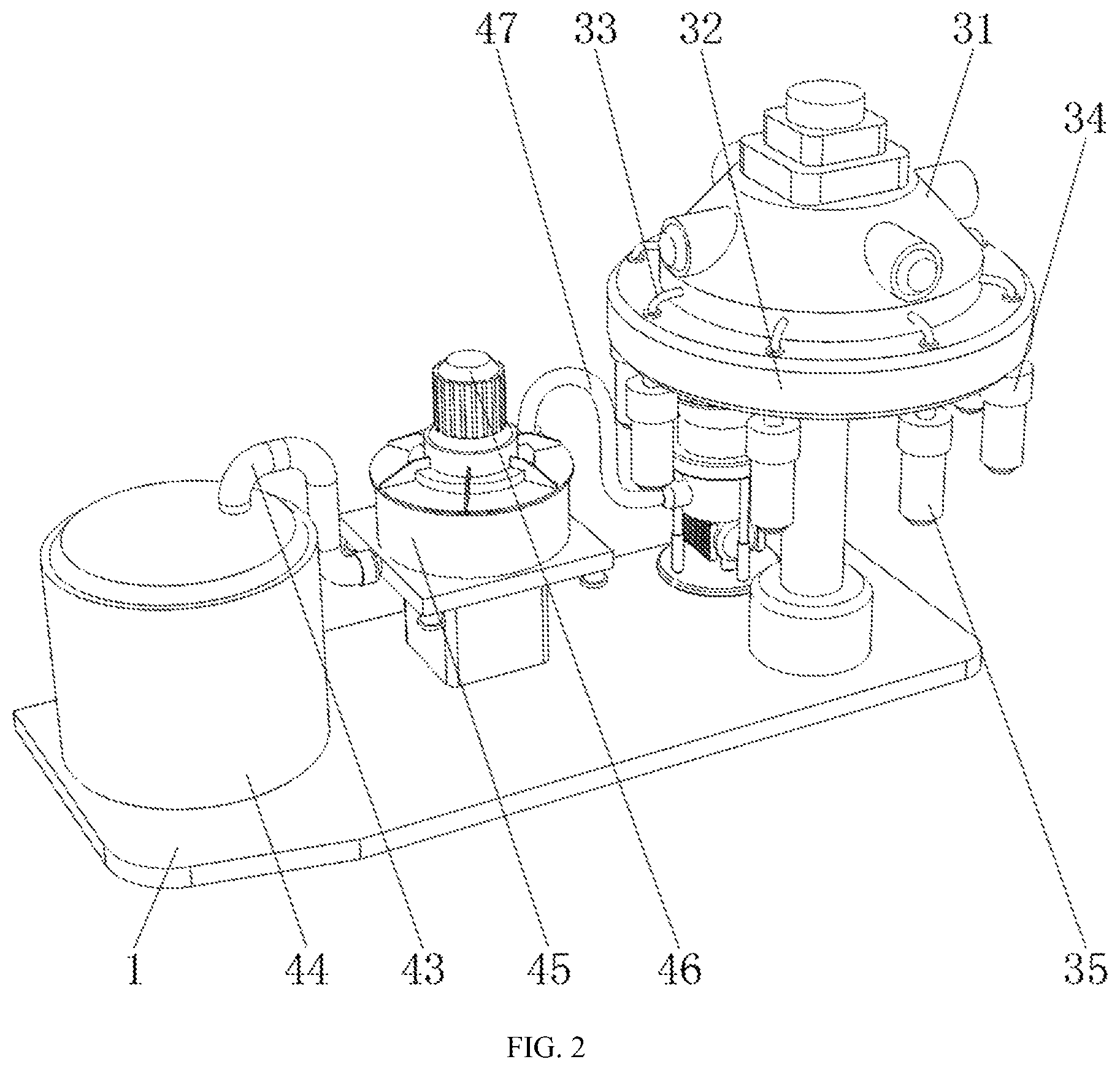 Patent US12308403 Figure 2 – Apparatus for efficiently pretreating and recycling waste battery