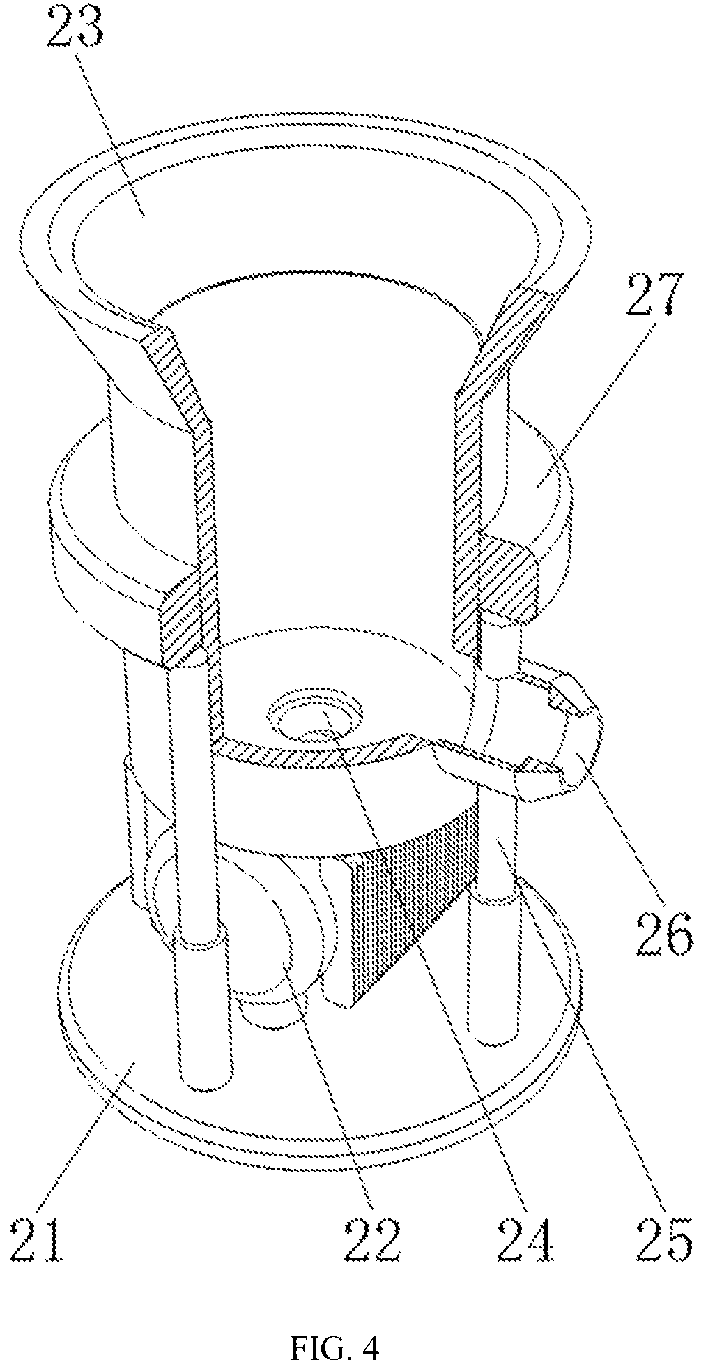 Patent US12308403 Figure 4 – Apparatus for efficiently pretreating and recycling waste battery