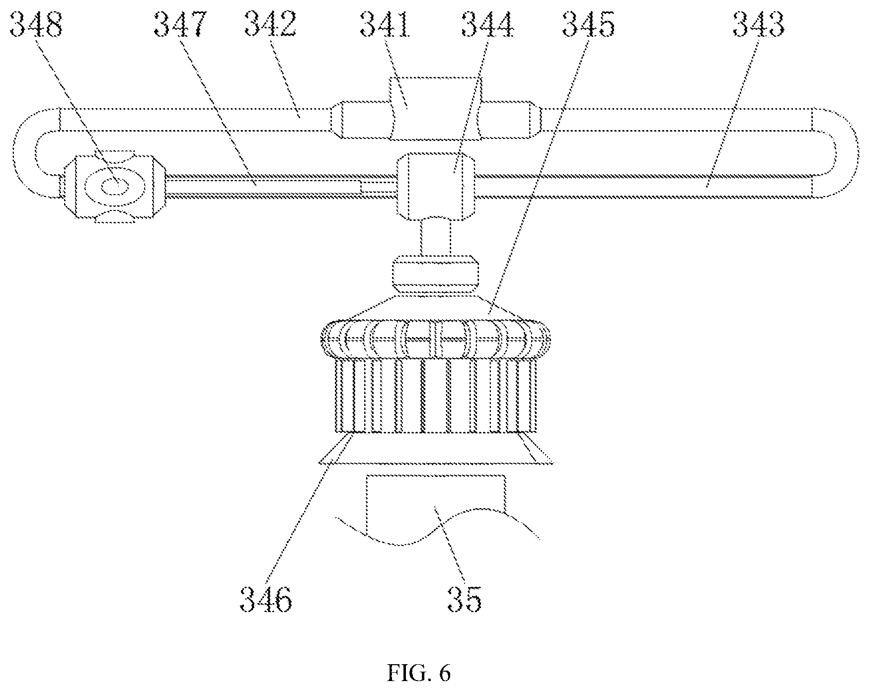 Patent US12308403 Figure 6 – Apparatus for efficiently pretreating and recycling waste battery