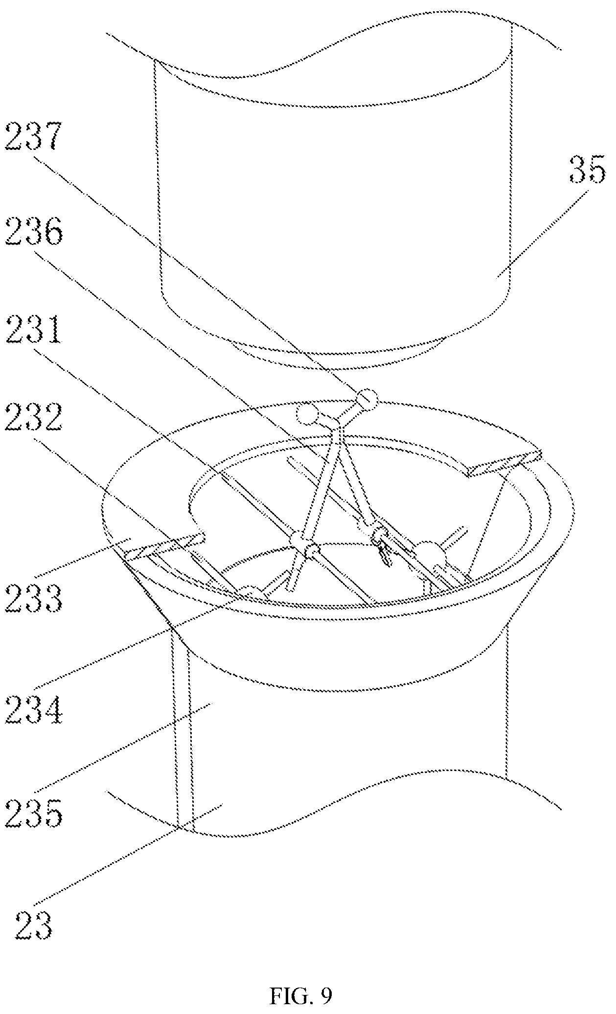 Patent US12308403 Figure 9 – Apparatus for efficiently pretreating and recycling waste battery