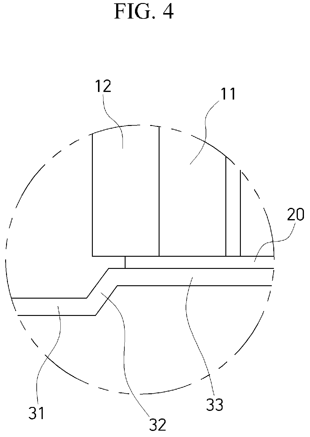 Patent US12308409 Figure 4 – Cooling structure of battery module for electric vehicle