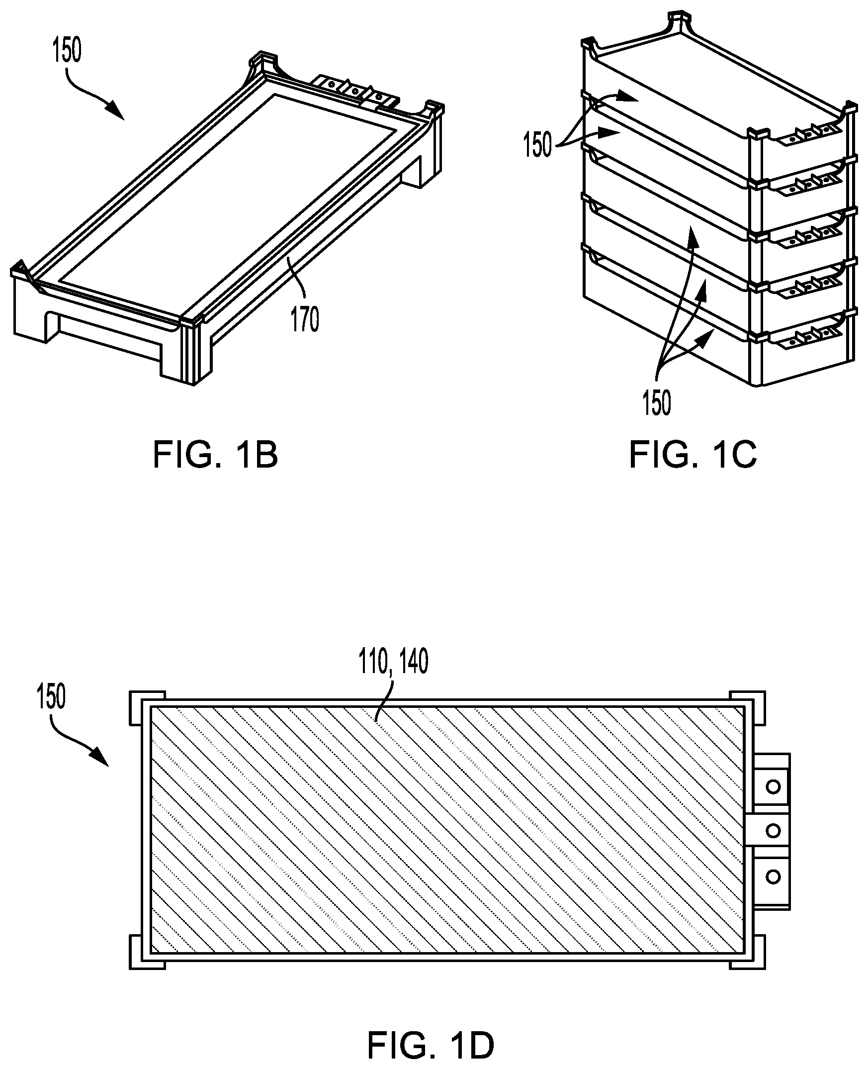 Patent US12308414 Figure 2 – Device architectures for metal-air batteries