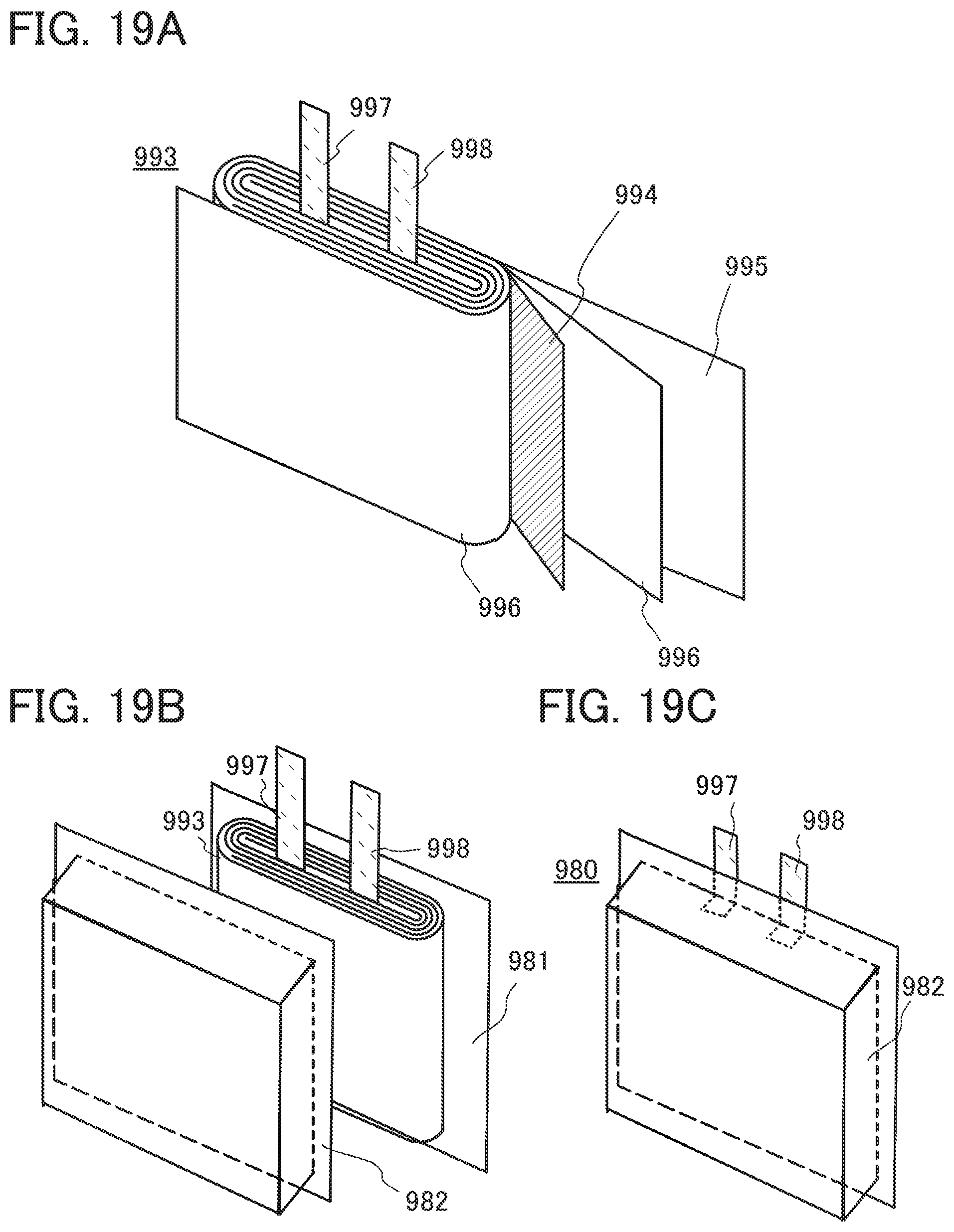 Patent US12308421 Figure 19 – Electrode and power storage device comprising graphene compound