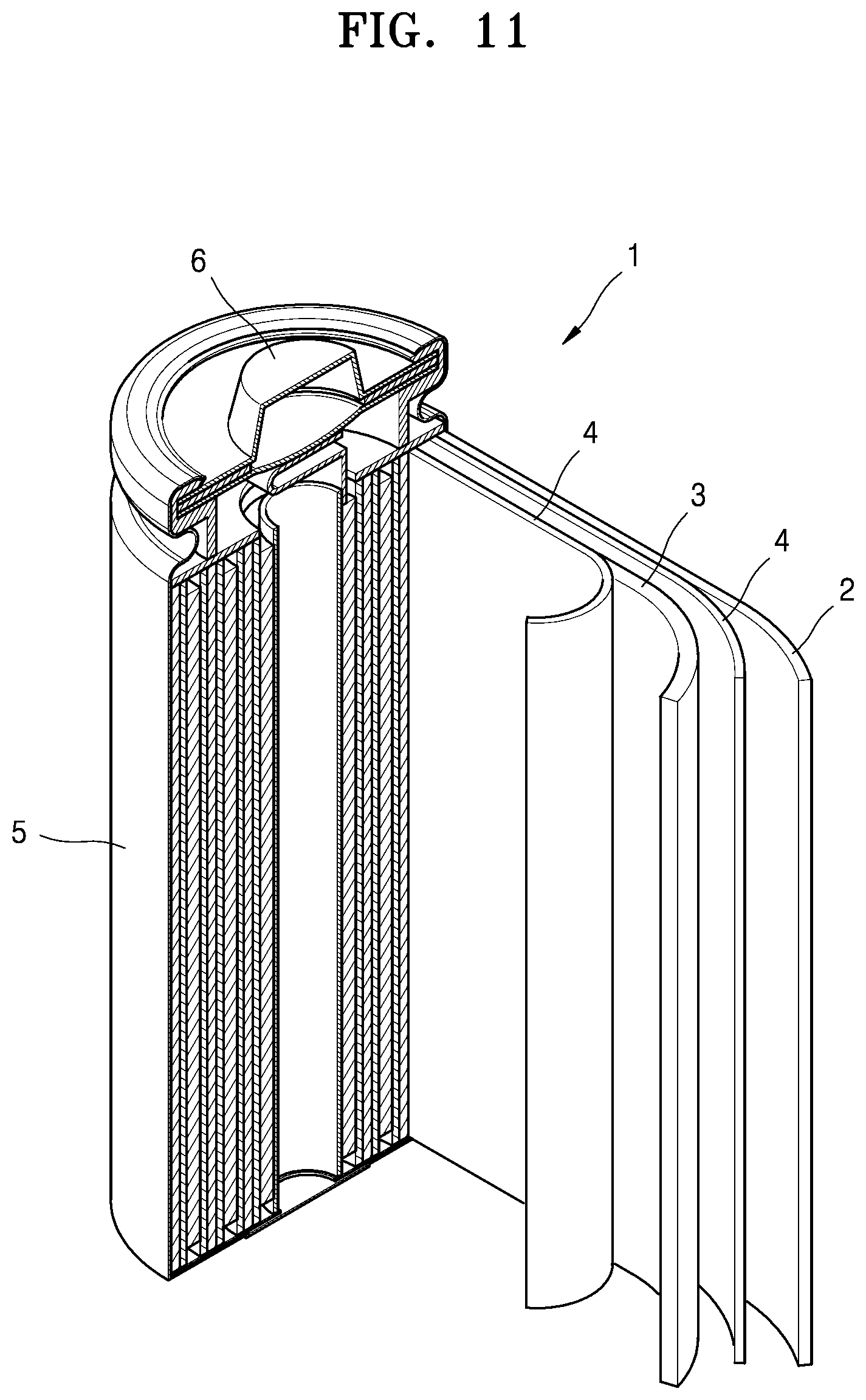 Patent US12308424 Figure 14 – Electrode, lithium battery including the same, and method of manufacturing the same