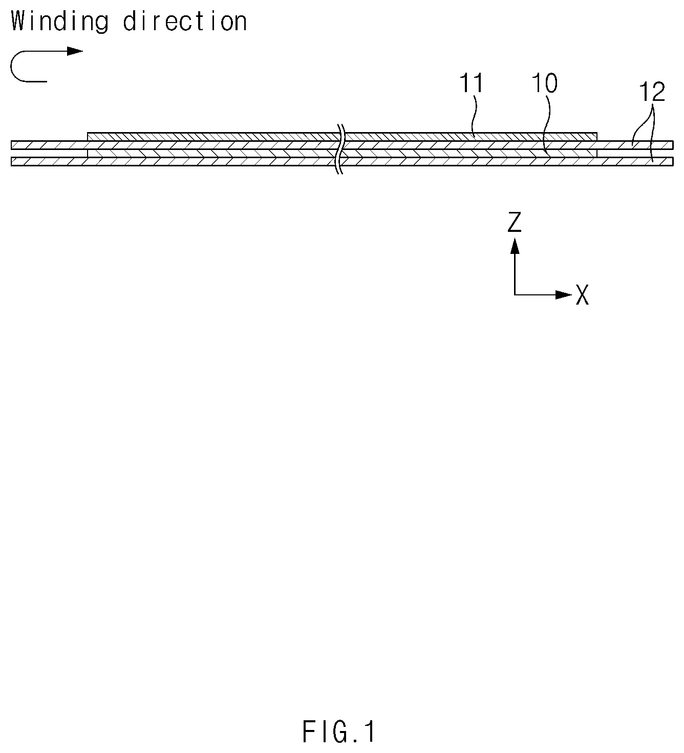 Patent US12308429 Figure 1 – Lithium secondary battery