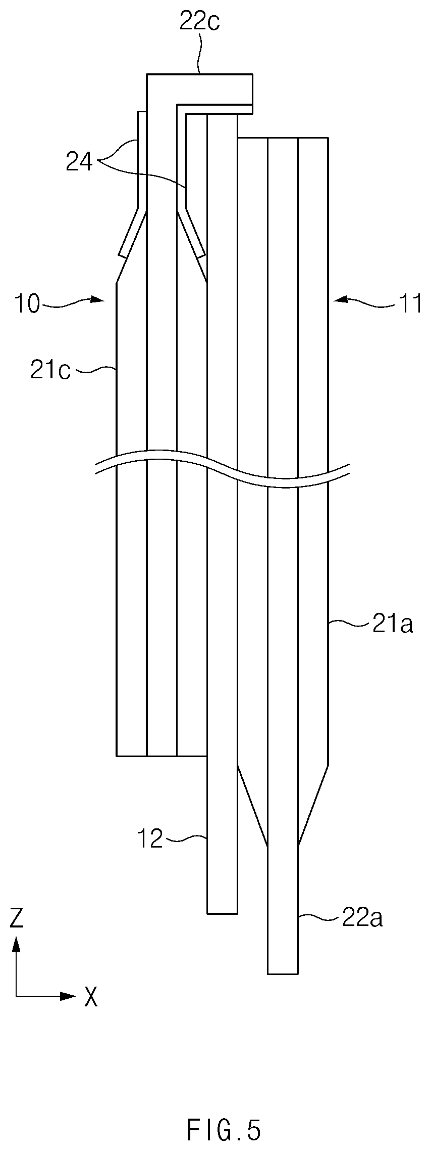 Patent US12308429 Figure 5 – Lithium secondary battery