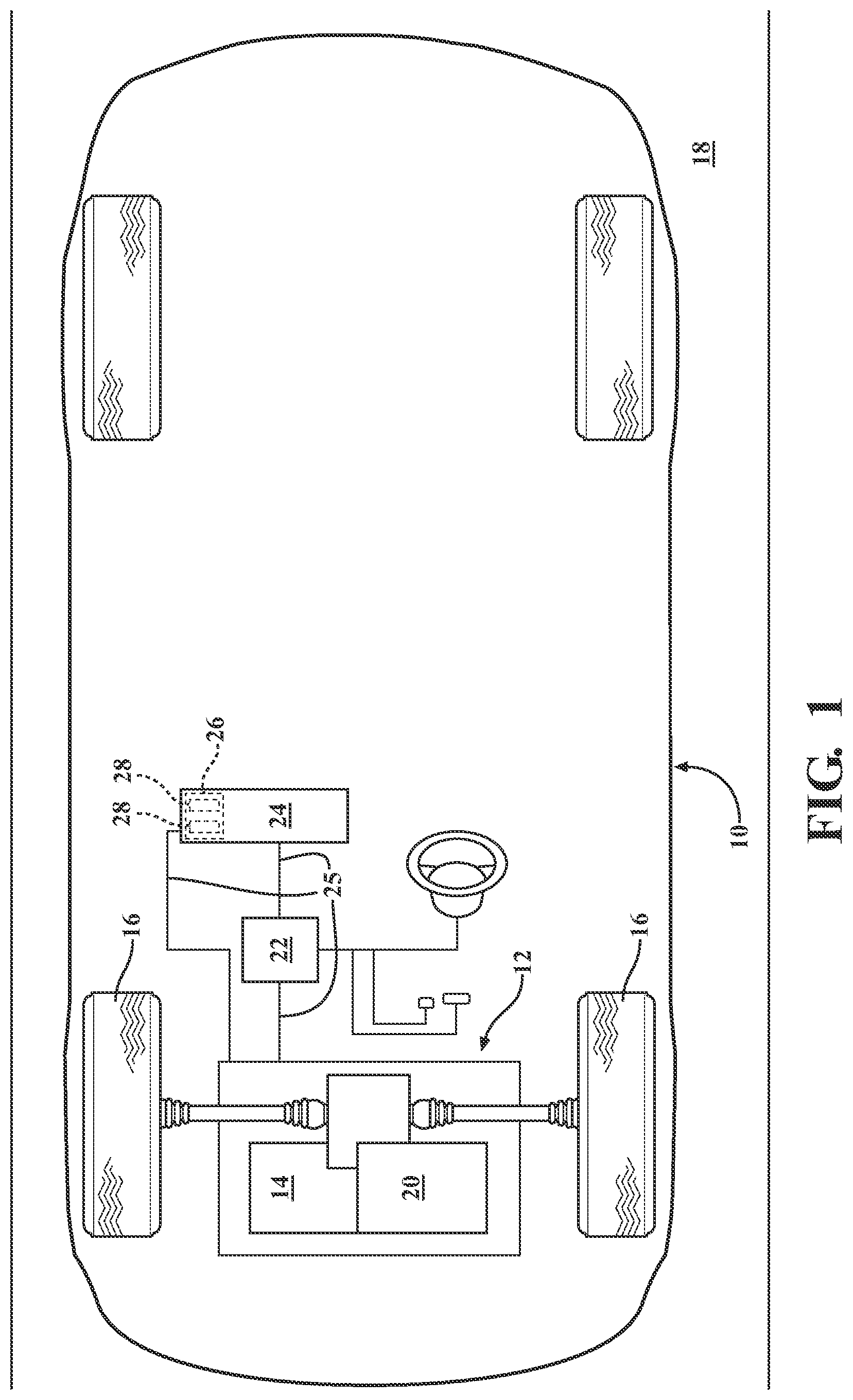 Patent US12308448 Figure 1 – Battery cell enclosure with anti-gravity electrolyte distribution