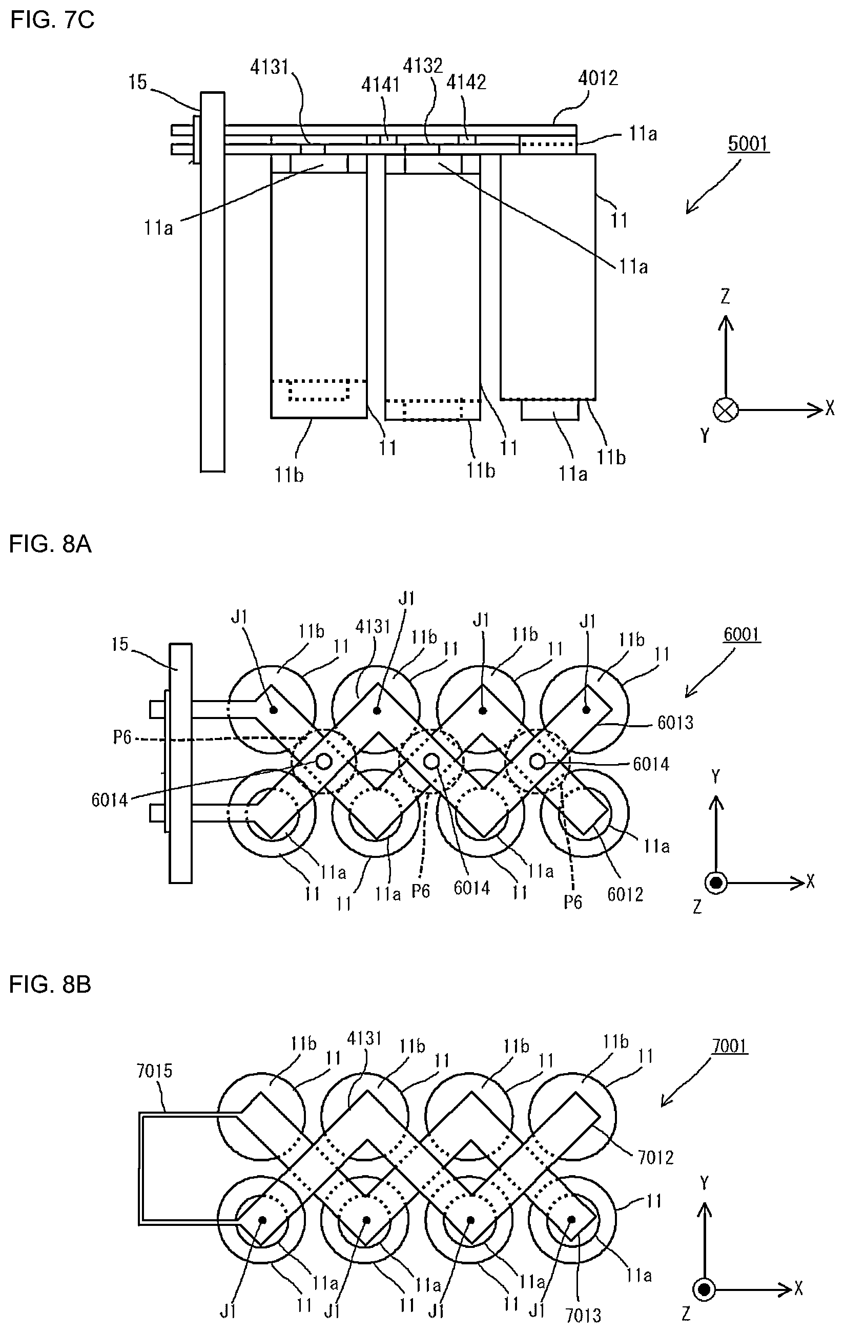 Patent US12308451 Figure 7 – Battery pack