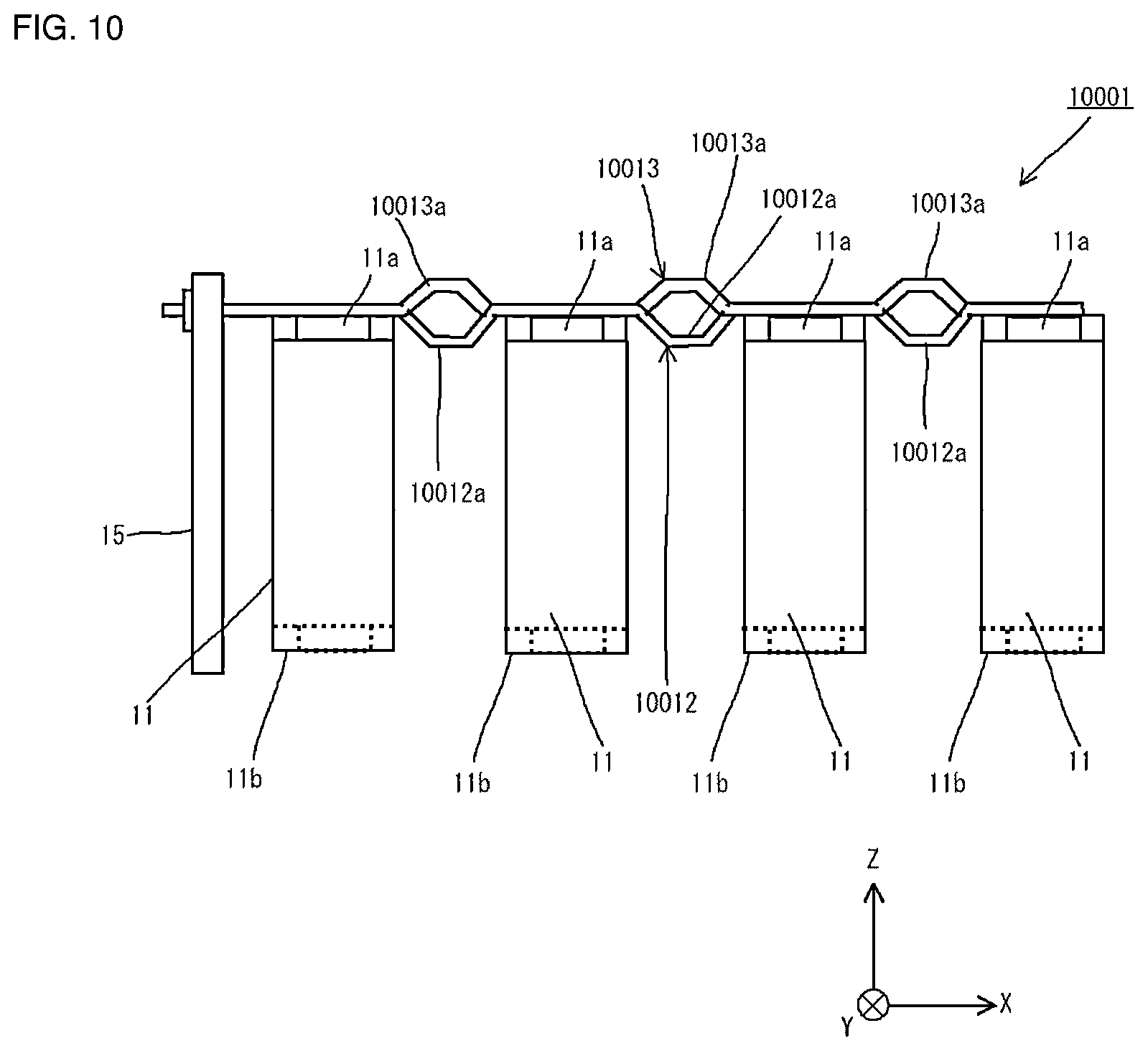Patent US12308451 Figure 9 – Battery pack