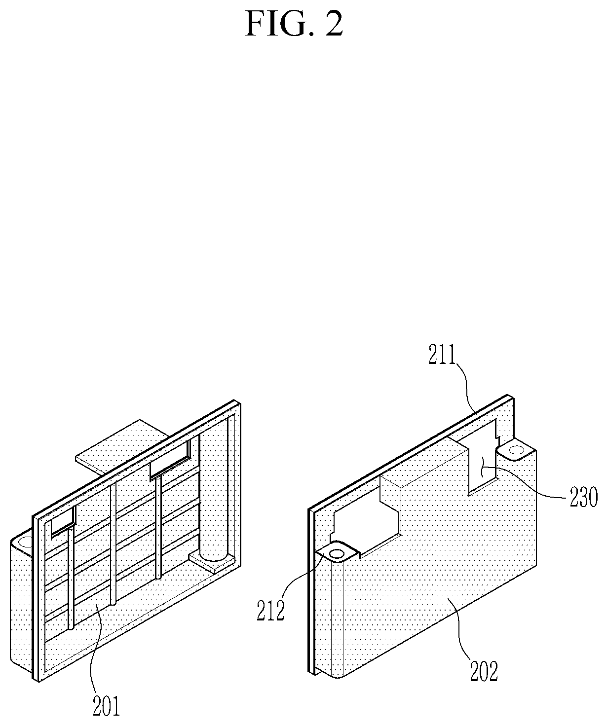 Patent US12308453 Figure 2 – Battery module