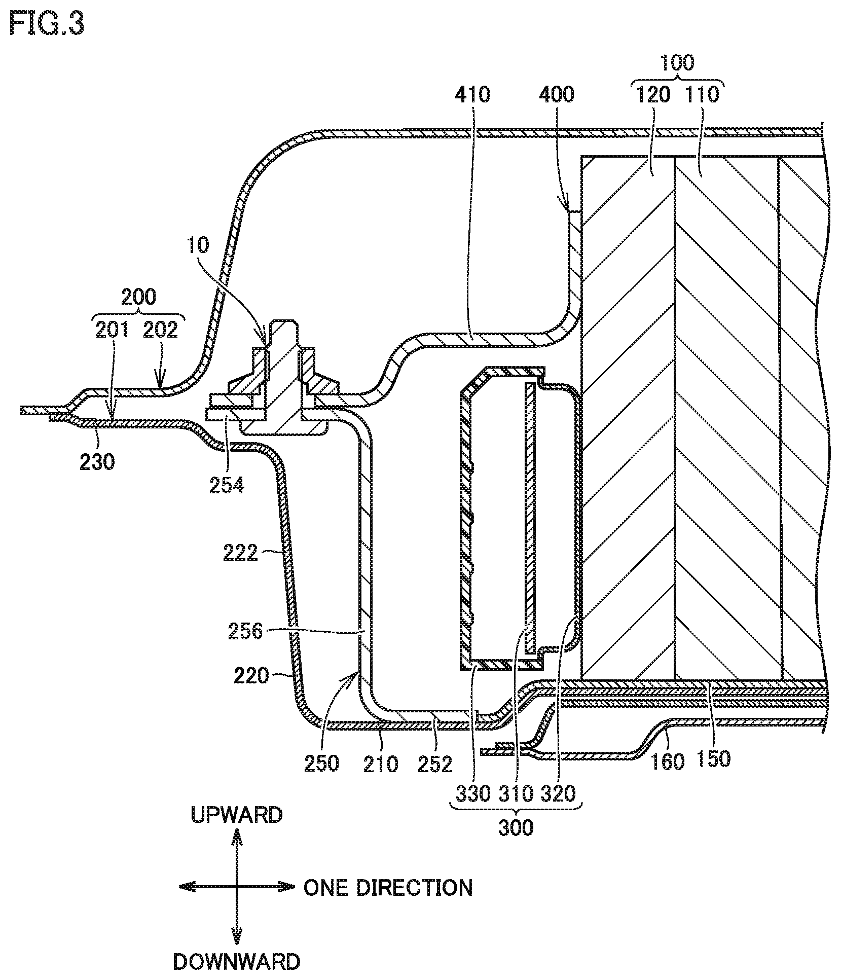 Patent US12308457 Figure 3 – Power storage device