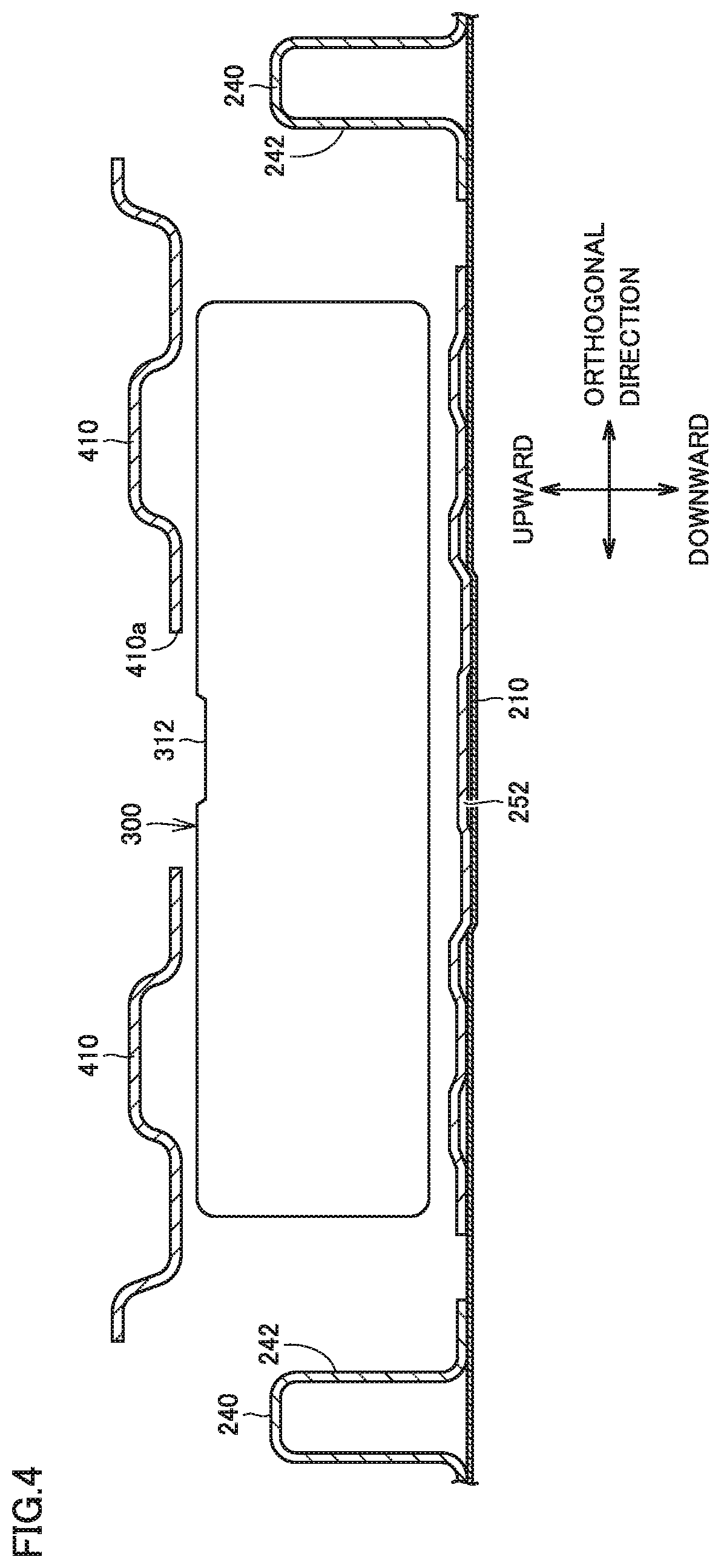 Patent US12308457 Figure 4 – Power storage device