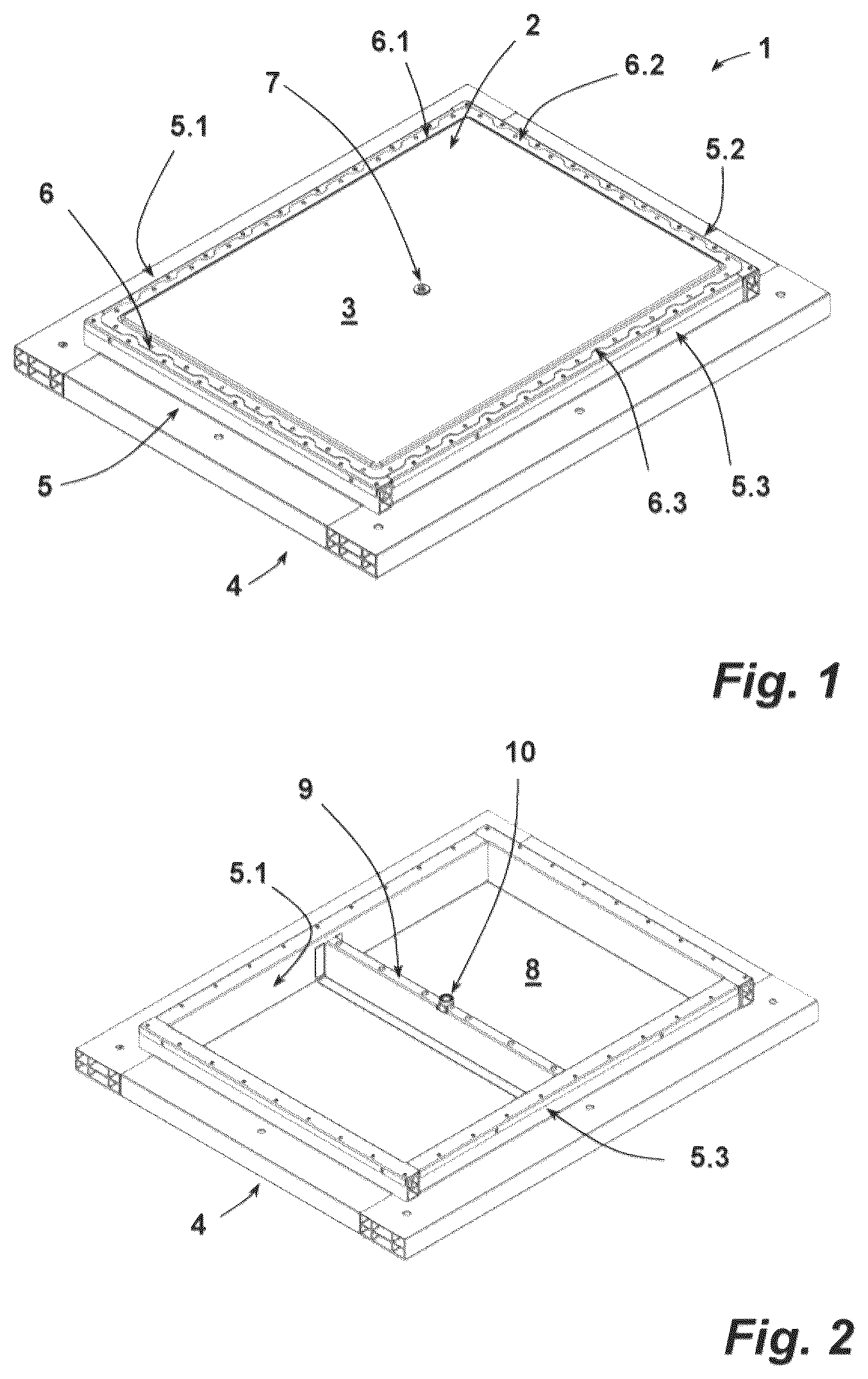 Patent US12308462 Figure 1 – Battery housing comprising a spacer
