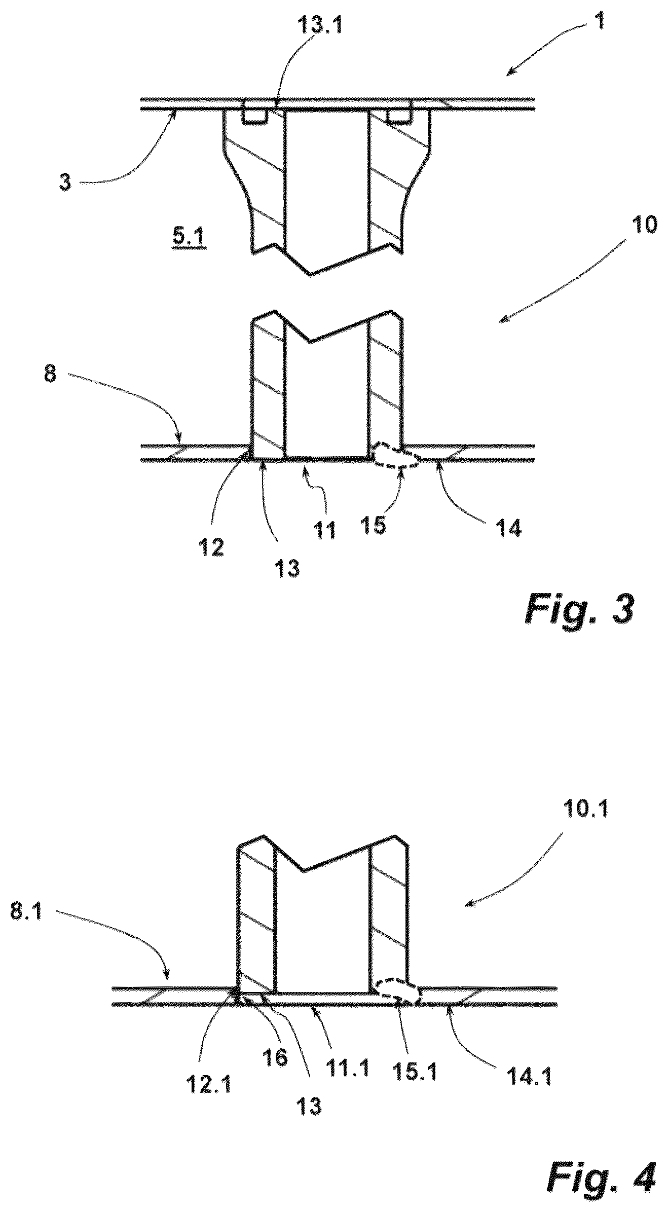 Patent US12308462 Figure 2 – Battery housing comprising a spacer