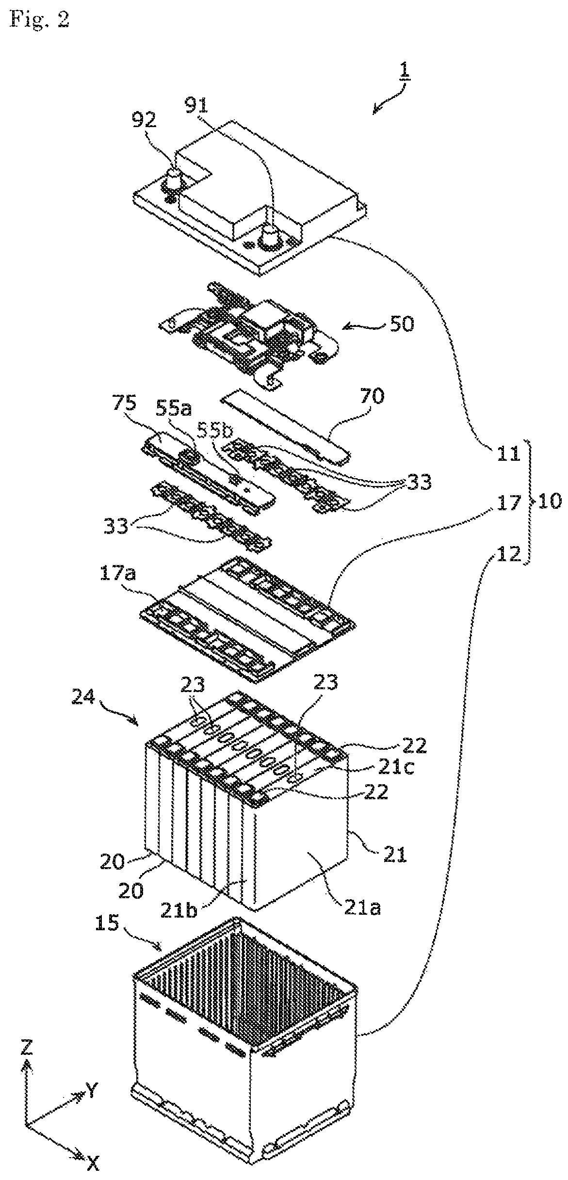 Patent US12308464 Figure 2 – Energy storage apparatus