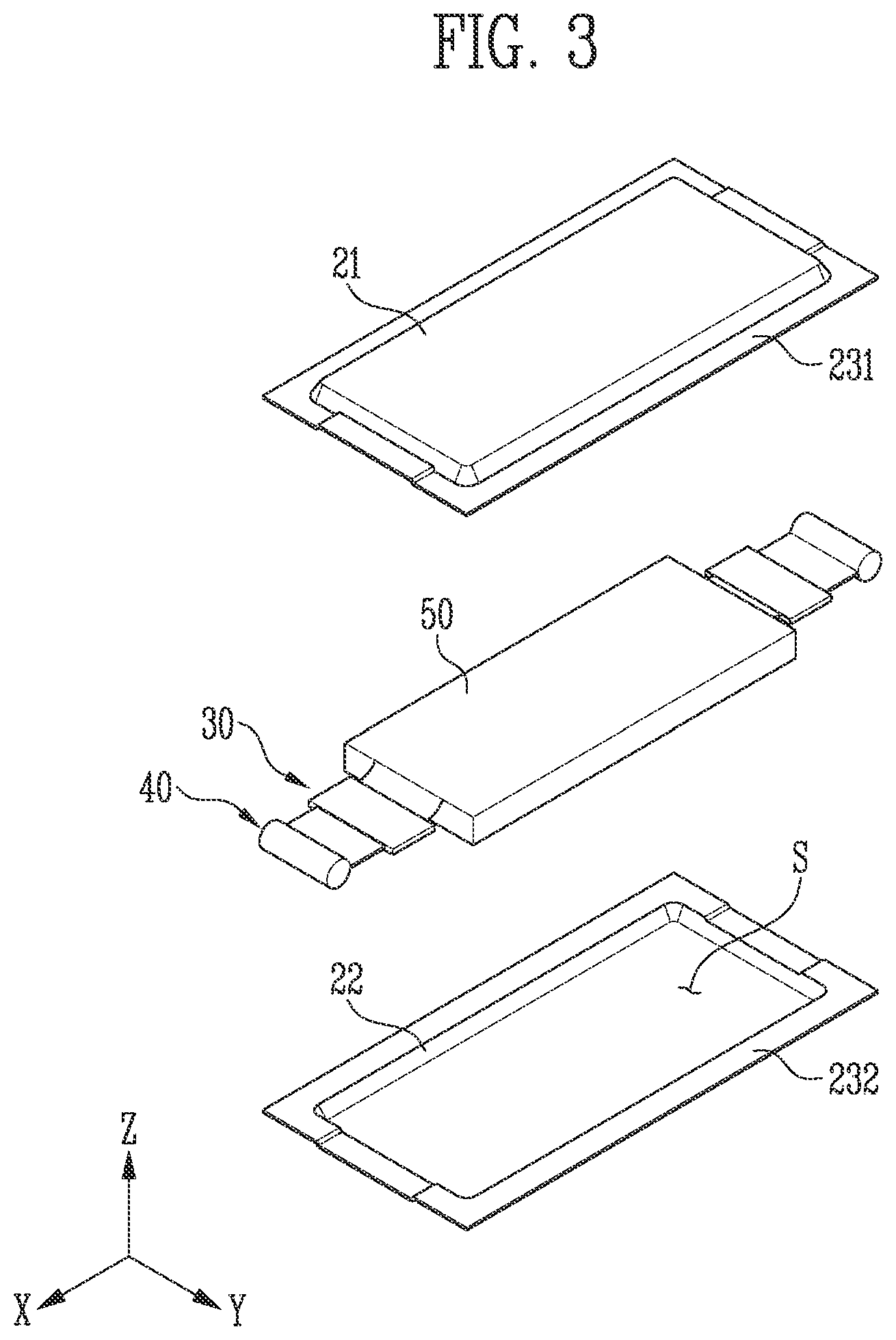 Patent US12308476 Figure 3 – Battery module