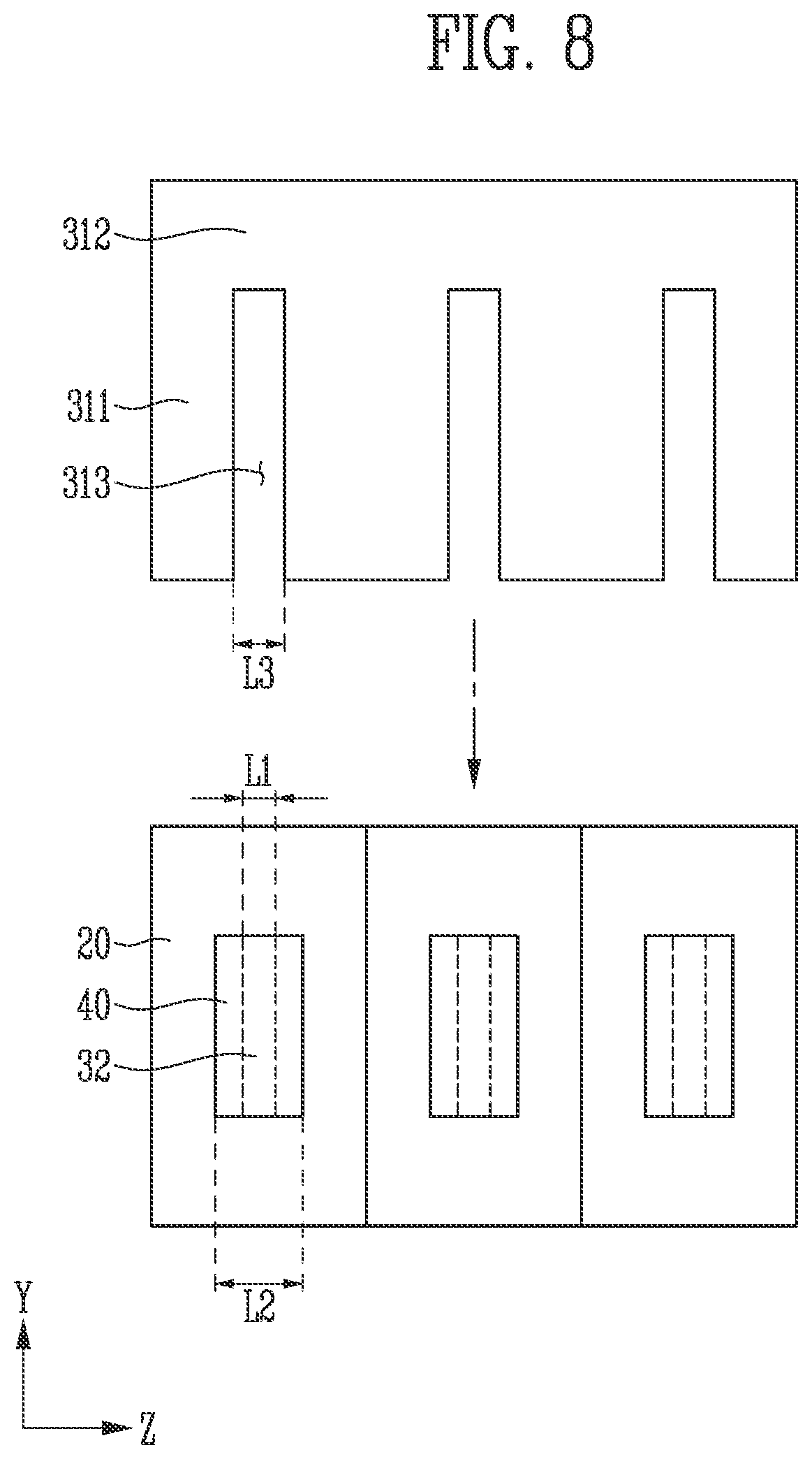 Patent US12308476 Figure 8 – Battery module