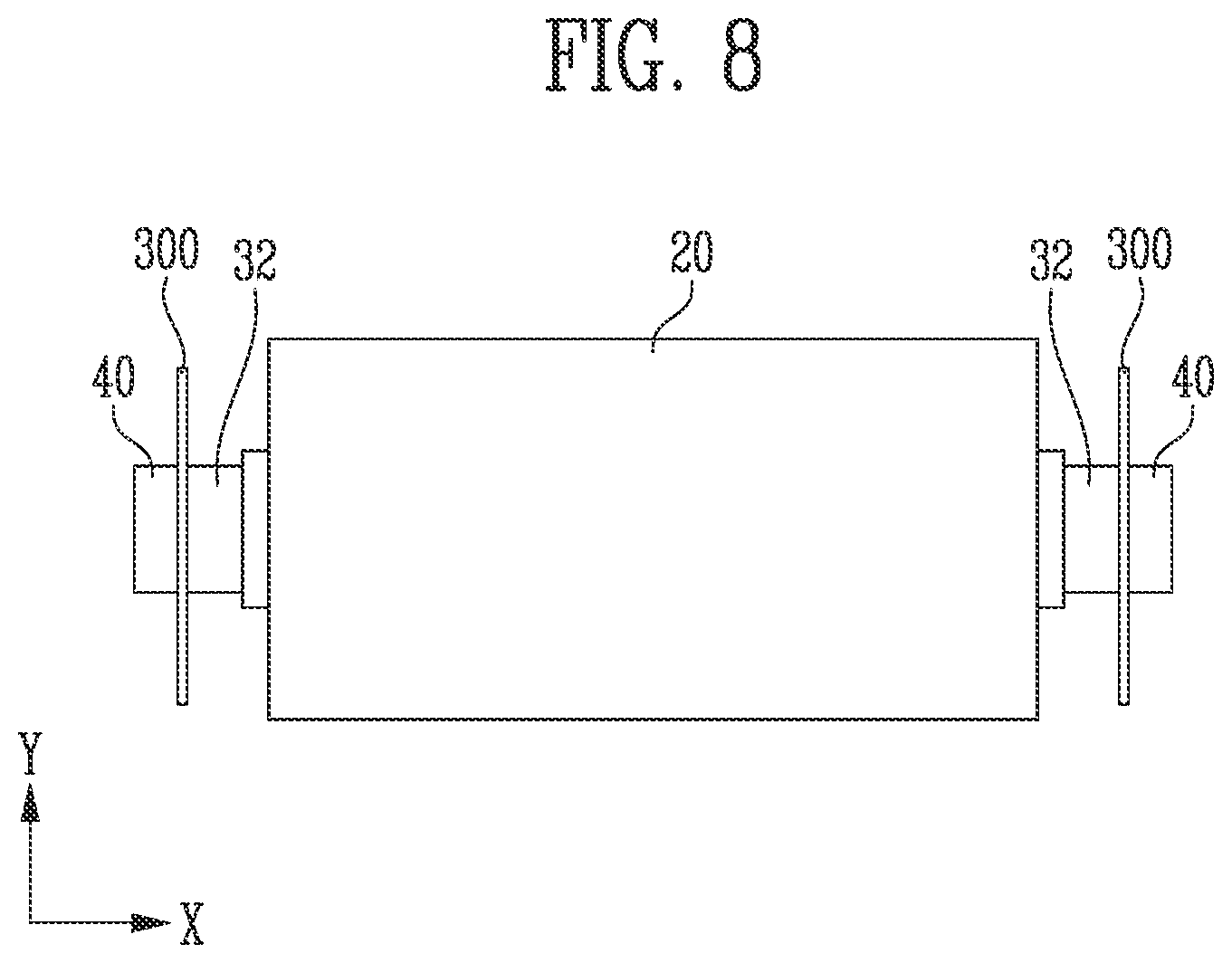 Patent US12308478 Figure 8 – Battery cell, battery module, and manufacturing method of the same