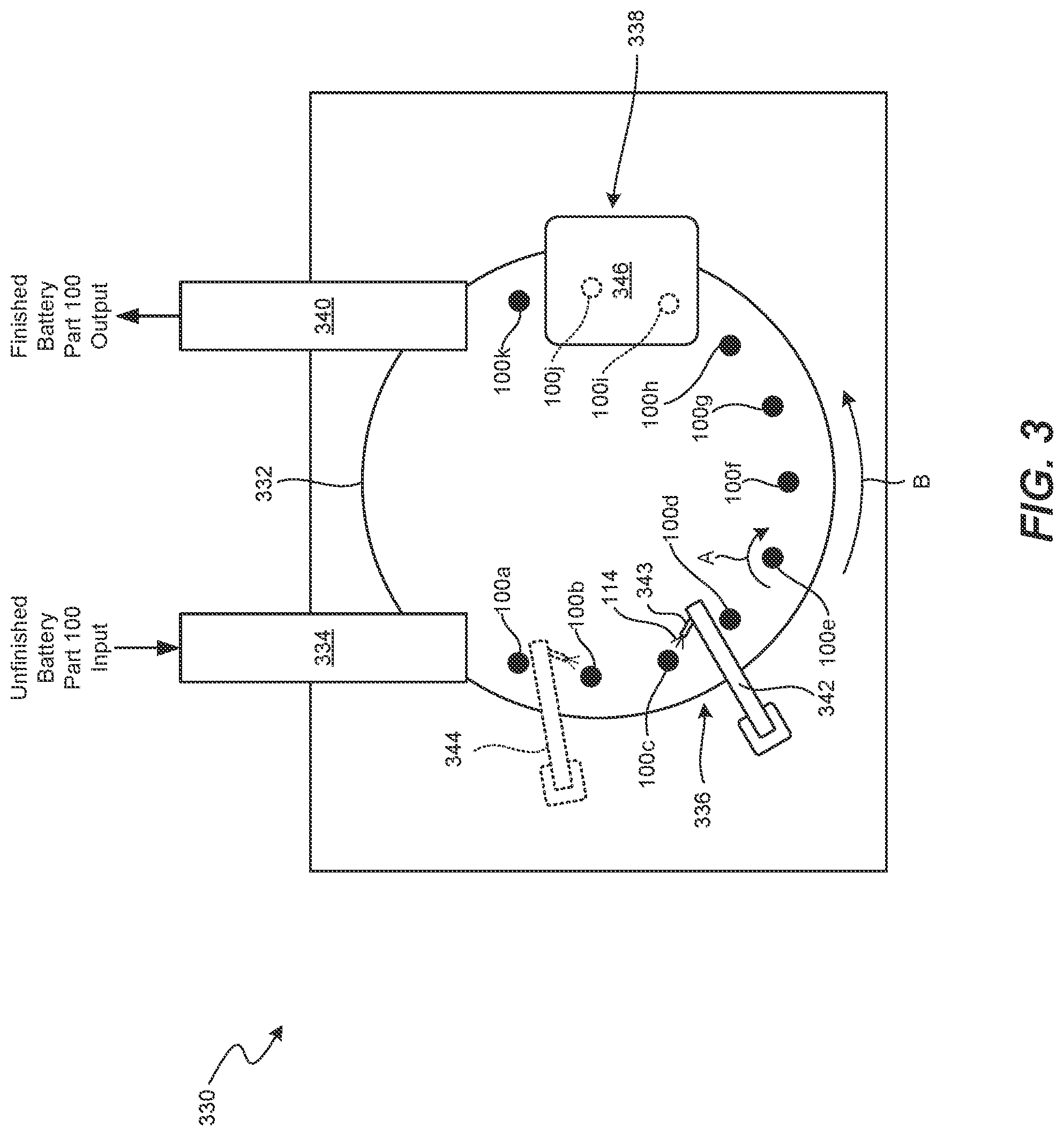 Patent US12308479 Figure 3 – Battery parts having solventless acid barriers and associated systems and methods
