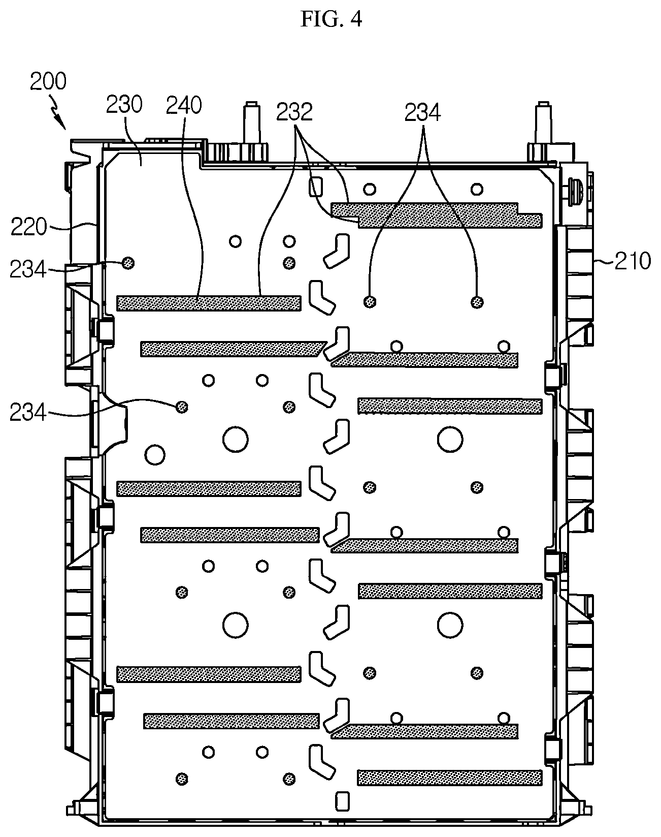 Patent US12308481 Figure 4 – Battery module, battery pack and vehicle