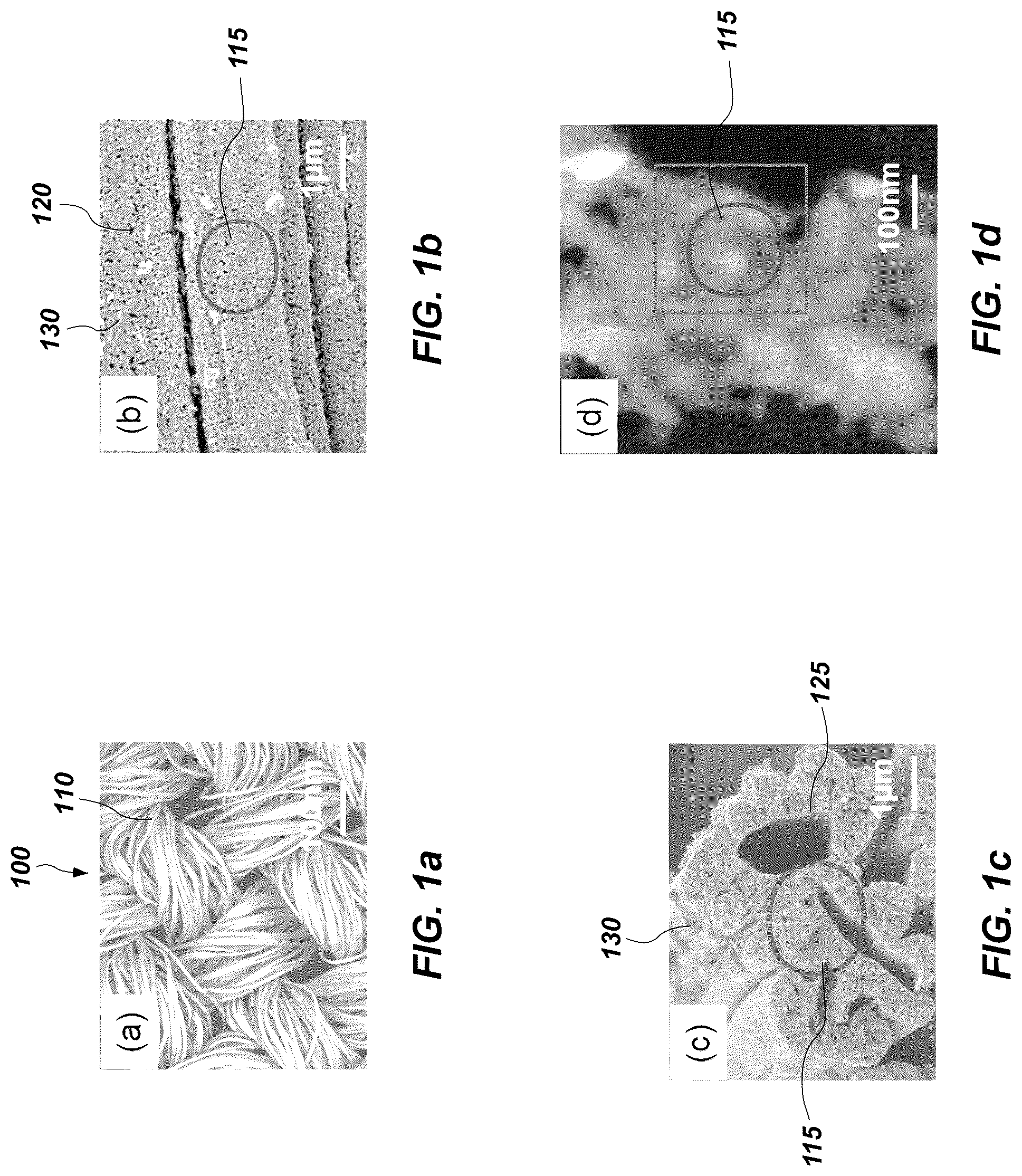 Patent US12308483 Figure 1 – Electrochemical cells comprising three-dimensional (3D) electrodes including a 3D architectured material, related systems, and related methods of forming hydrogen