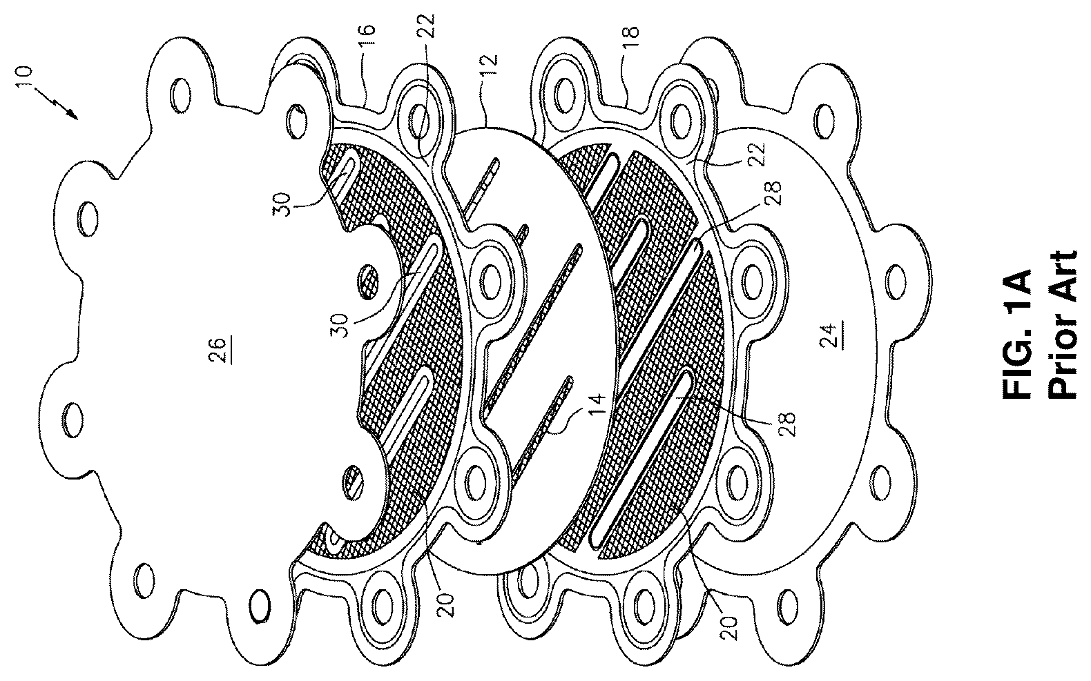 Patent US12308484 Figure 1 – Methods of manufacturing a gas diffusion layer and an electrochemical cell incorporating the same