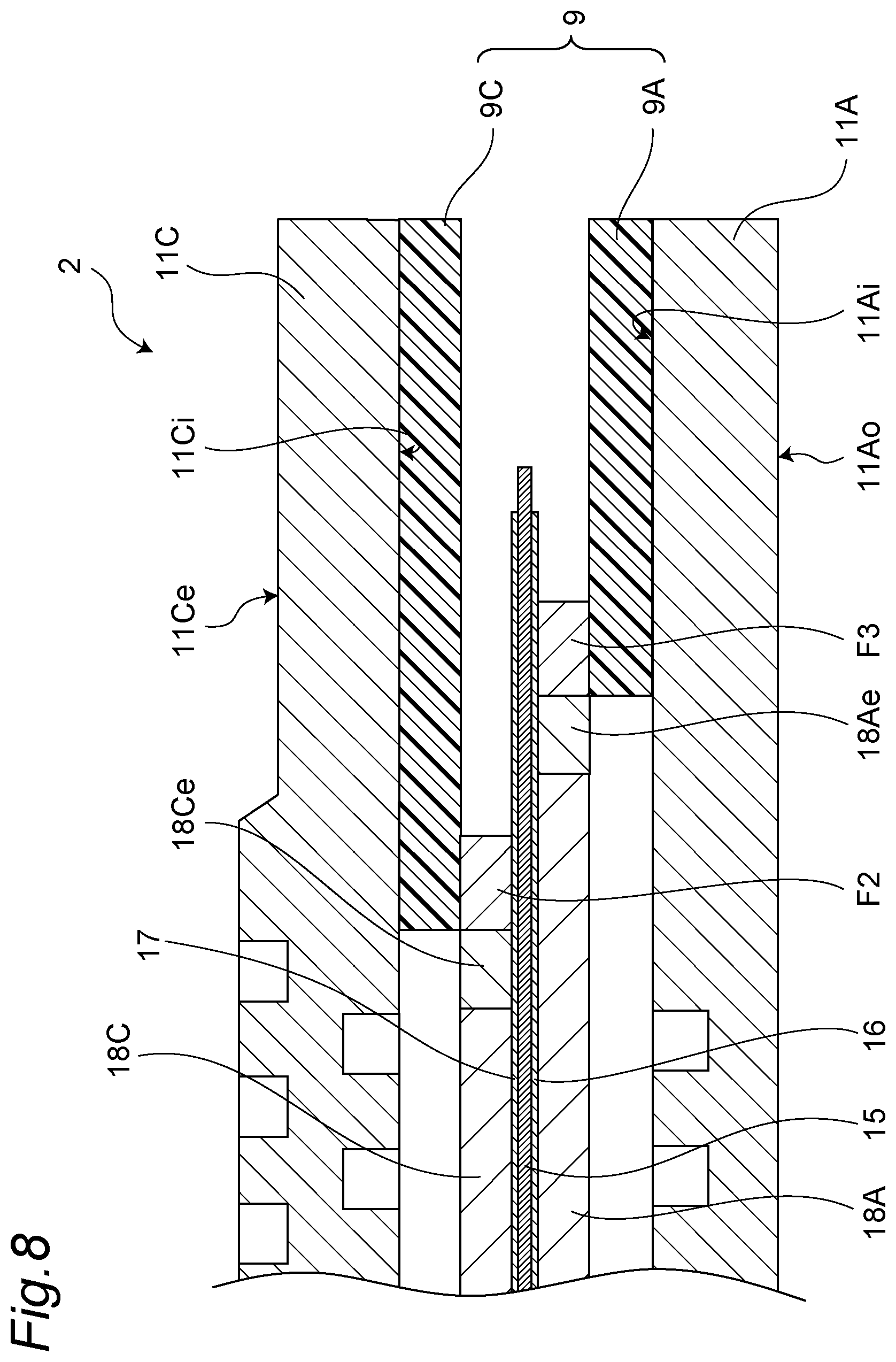 Patent US12308486 Figure 7 – Fuel cell module, fuel cell stack, and manufacturing method of fuel cell module