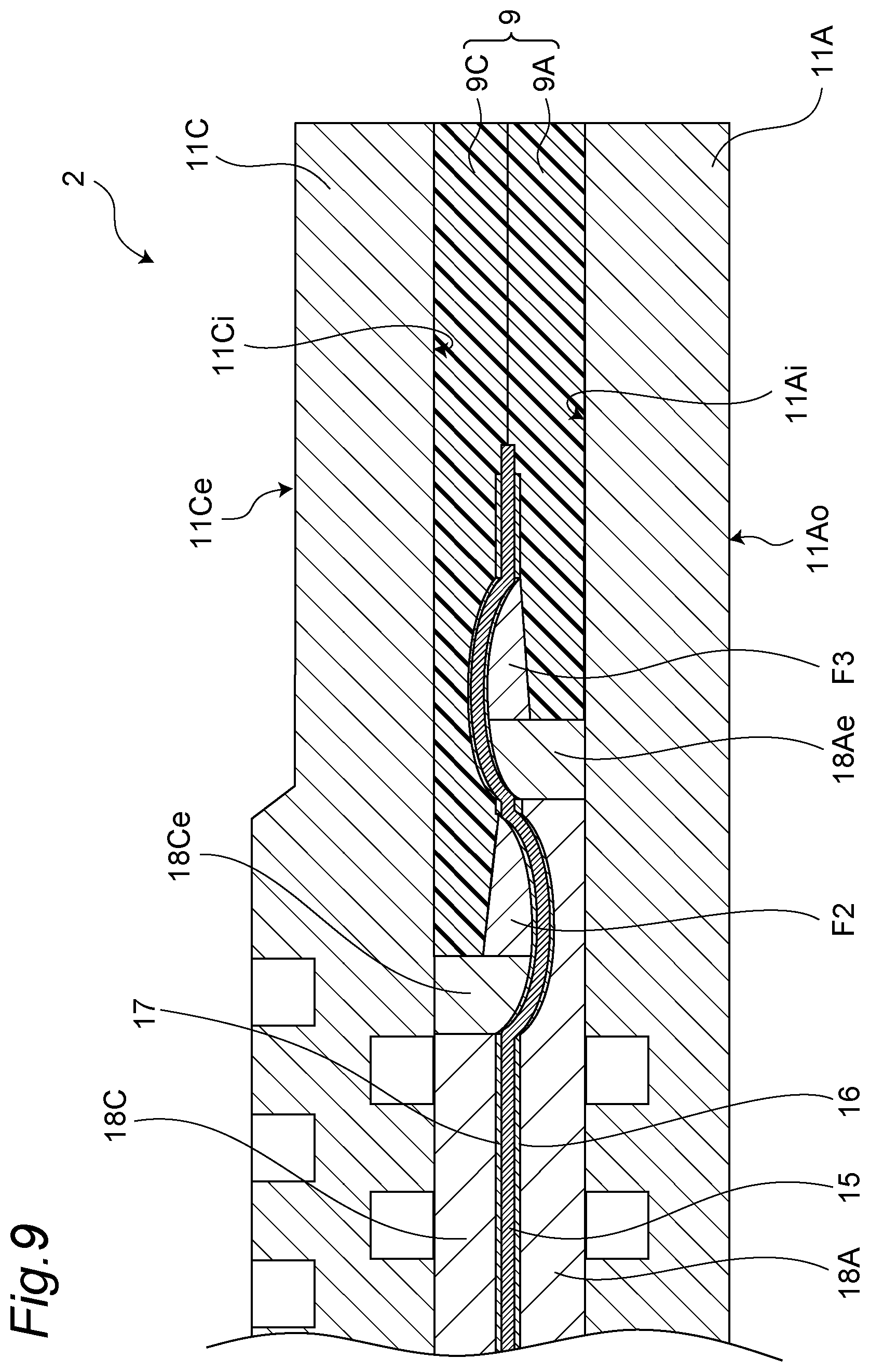 Patent US12308486 Figure 8 – Fuel cell module, fuel cell stack, and manufacturing method of fuel cell module