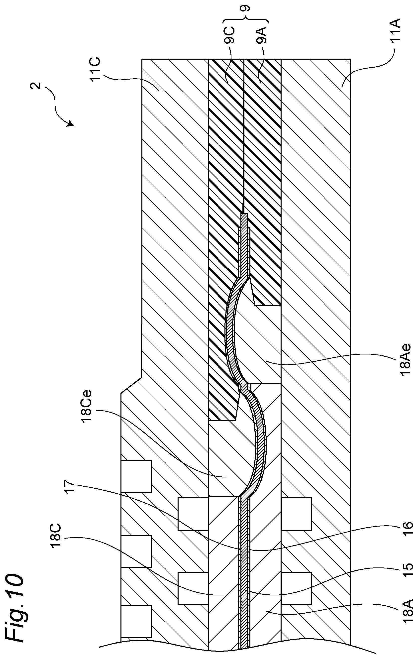 Patent US12308486 Figure 9 – Fuel cell module, fuel cell stack, and manufacturing method of fuel cell module